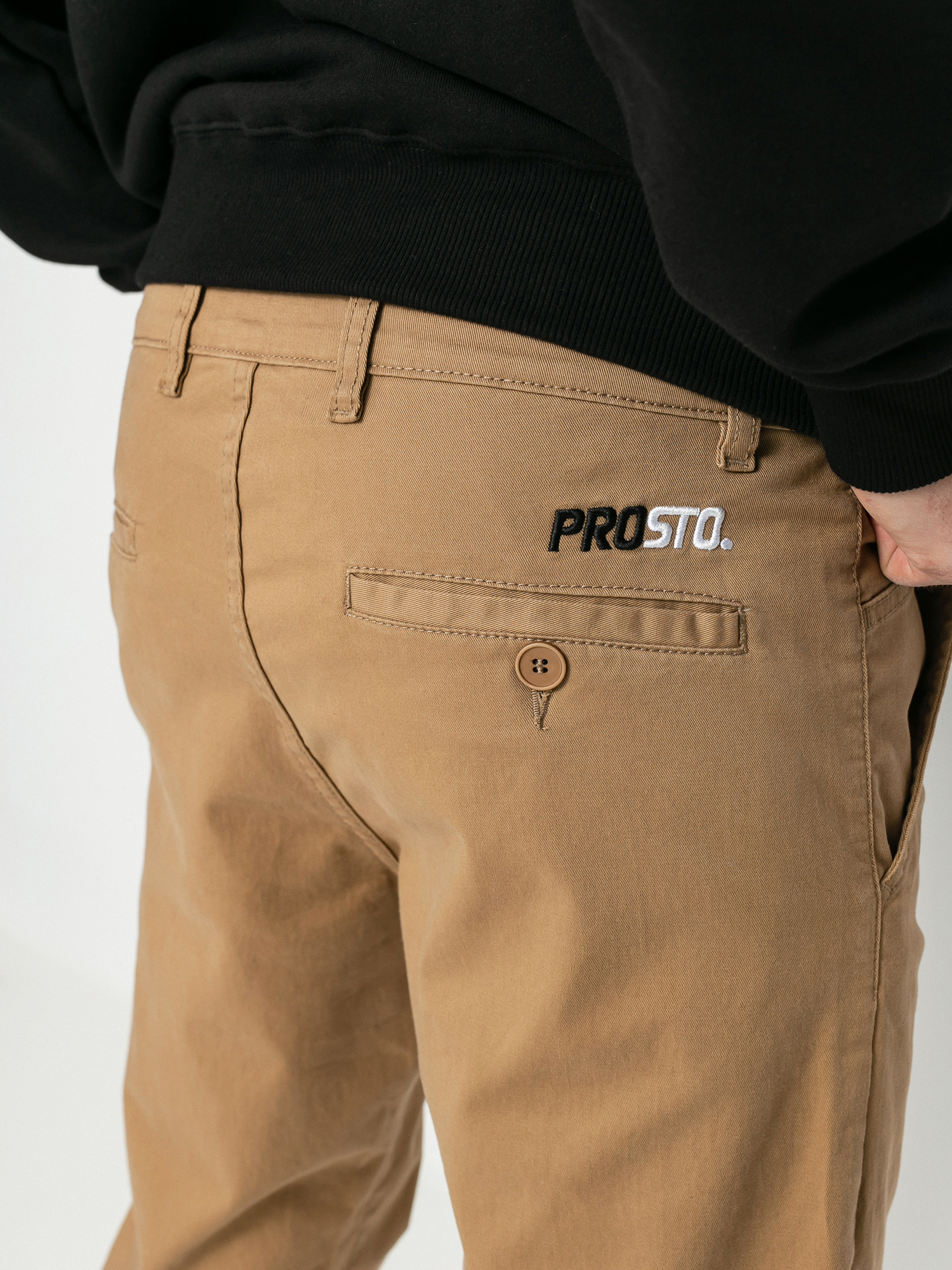 Spodnie Prosto Chino Jogger (carmel)