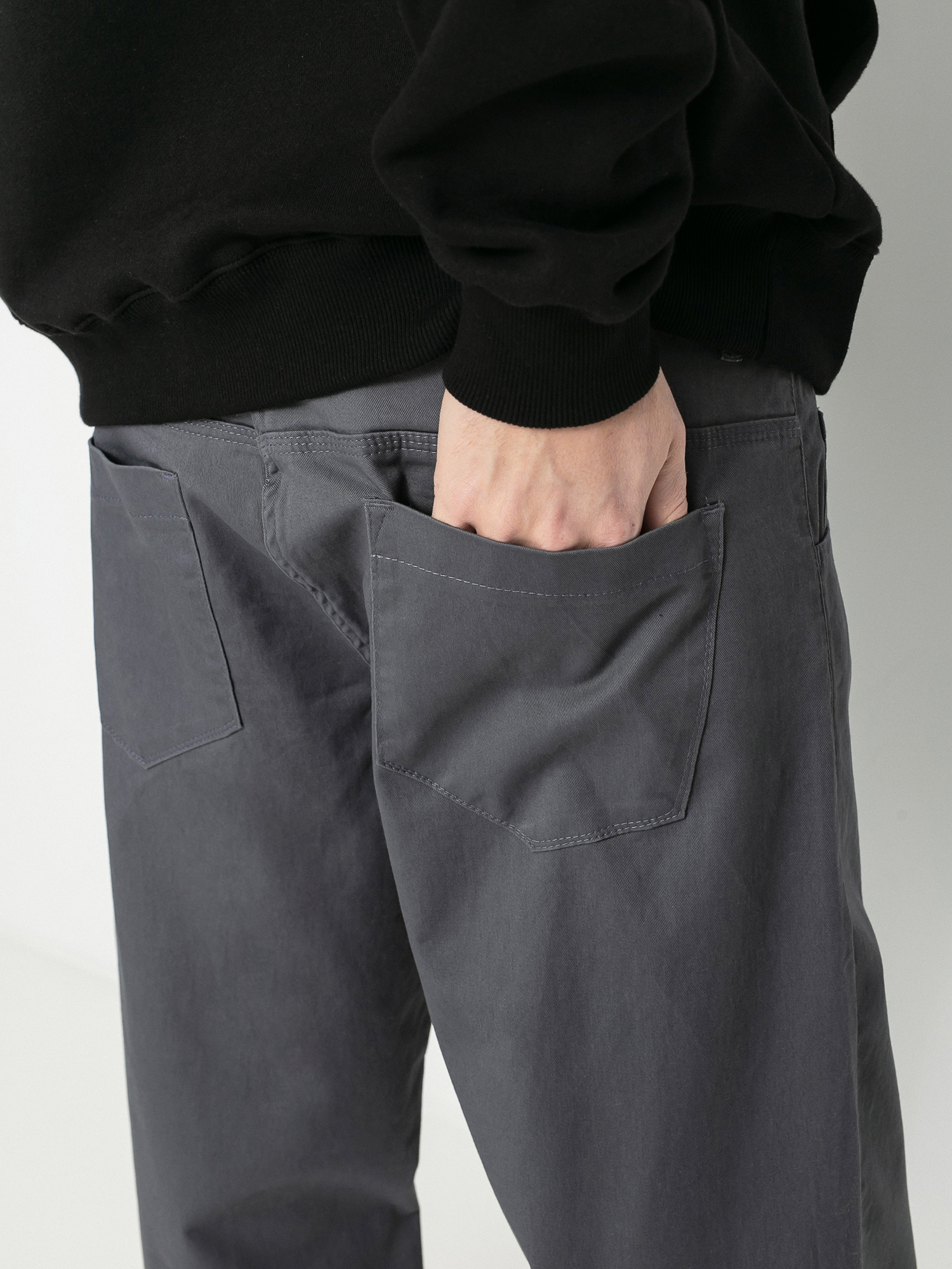 Spodnie Malita Chino Log Sl (grey)