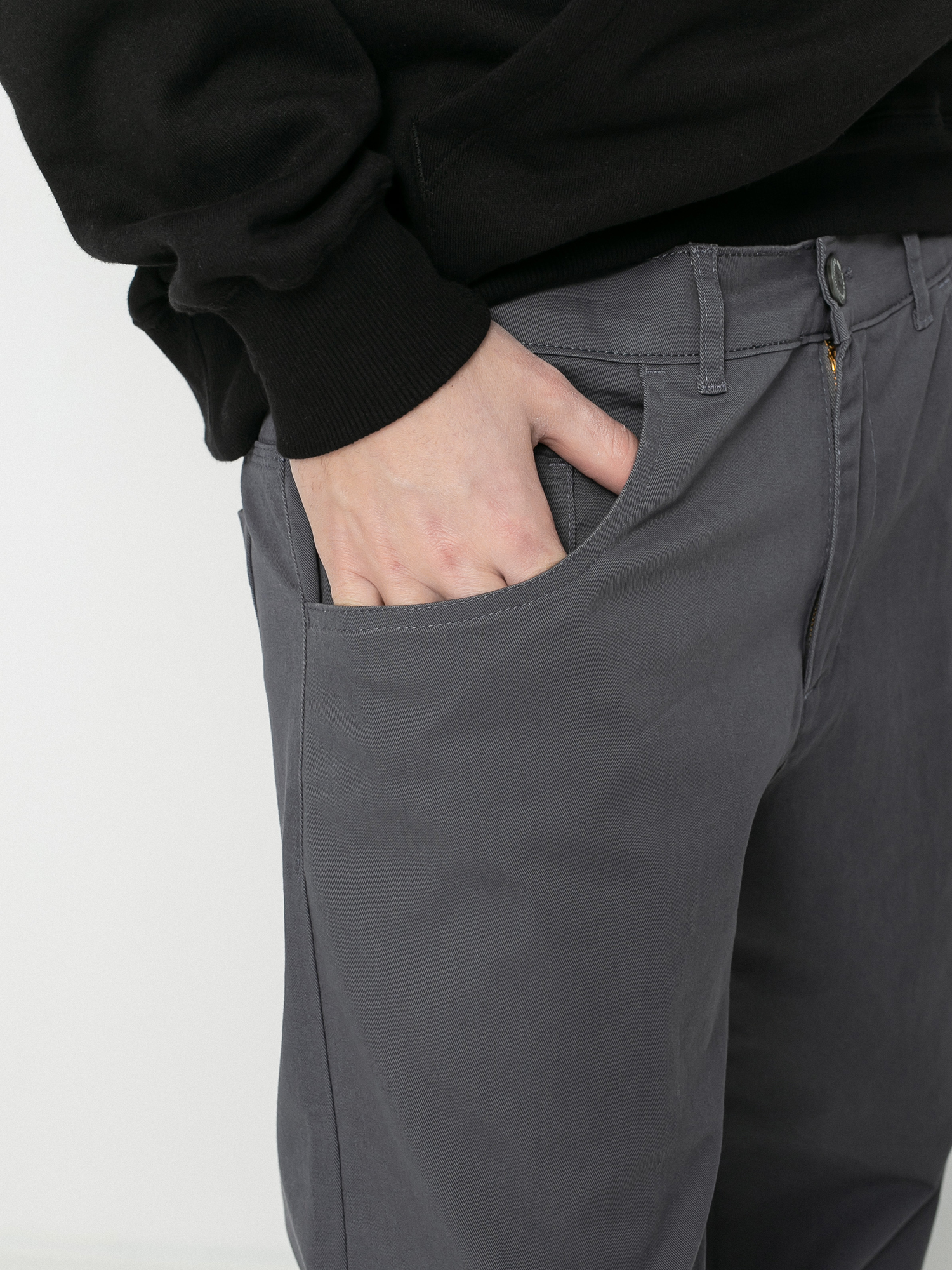 Spodnie Malita Chino Log Sl (grey)