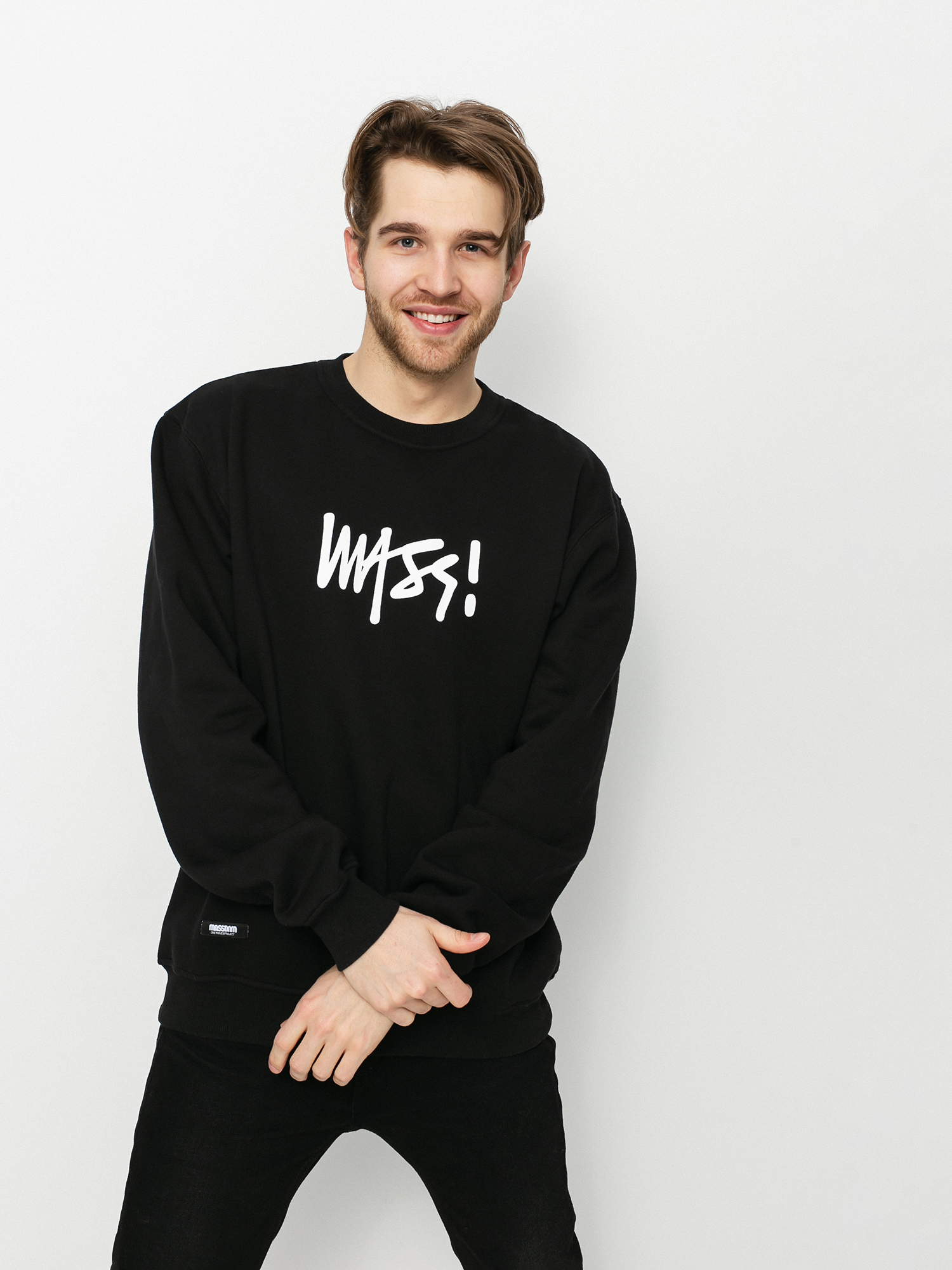 Bluza MassDnm Signature Small Logo (black)