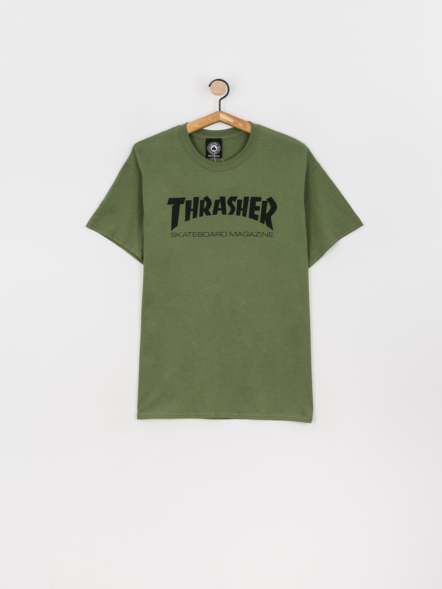 T-shirt Thrasher Skate Mag (military green)