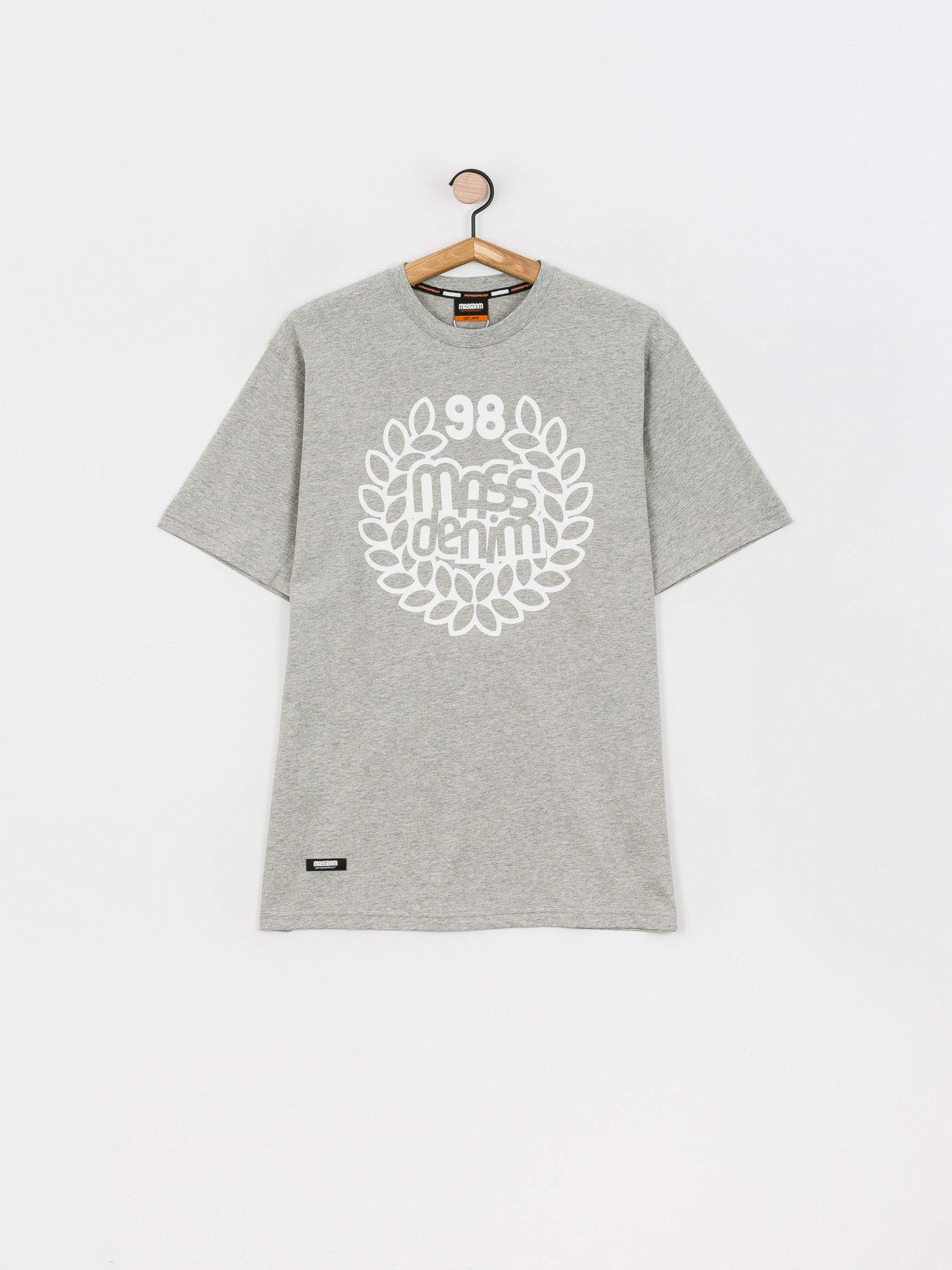 T-shirt MassDnm Base (light heather grey)