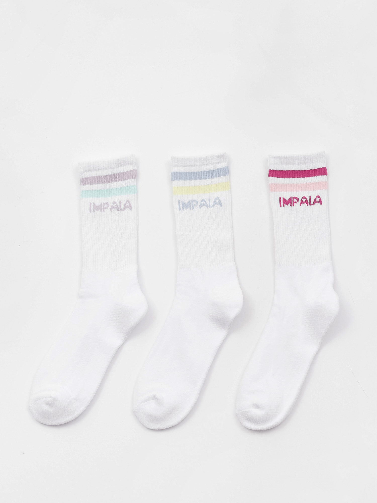 Skarpetki Impala Stripe 3 Pk Wmn (pastel)