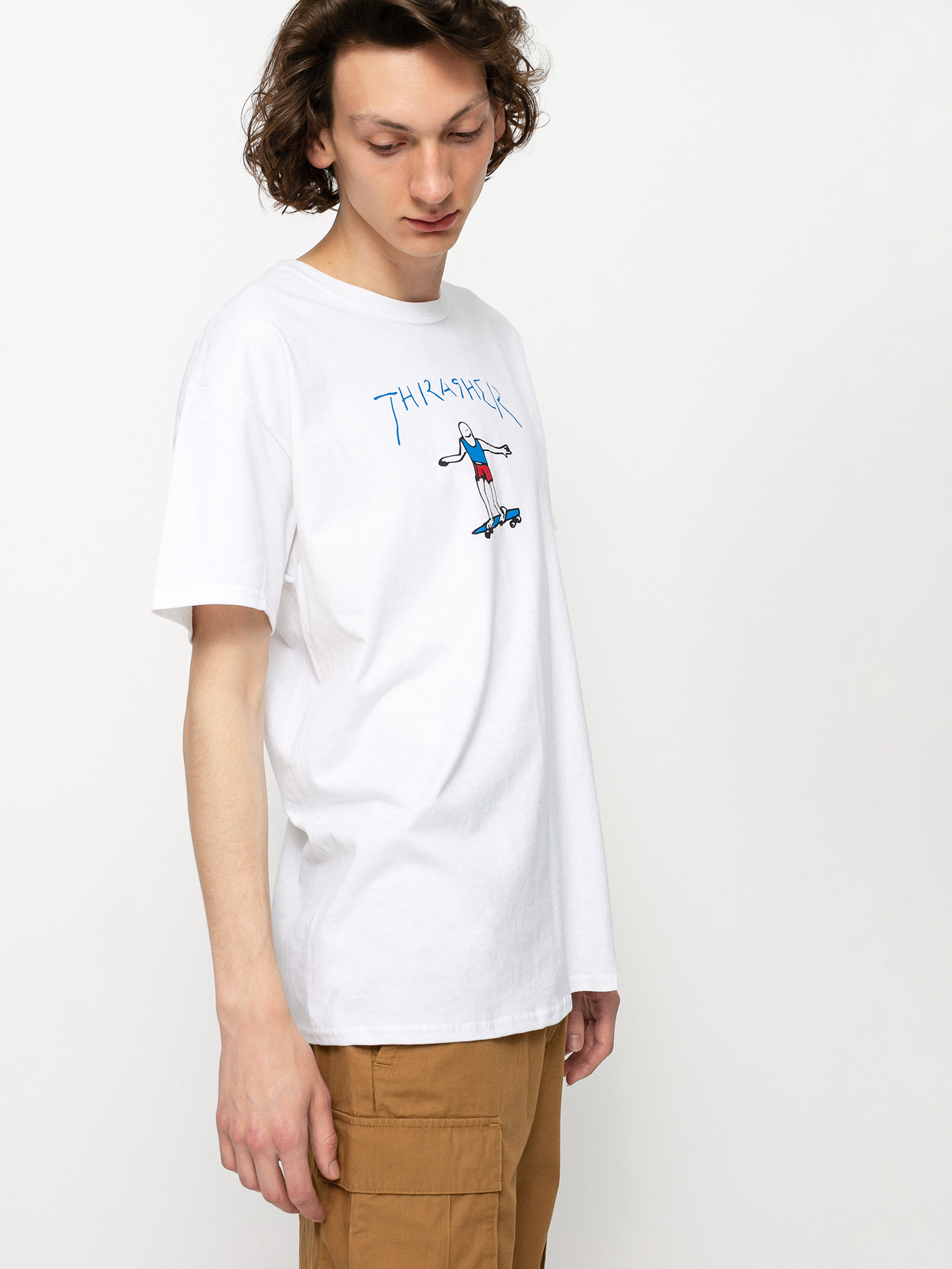 T-shirt Thrasher Gonz Logo (white)
