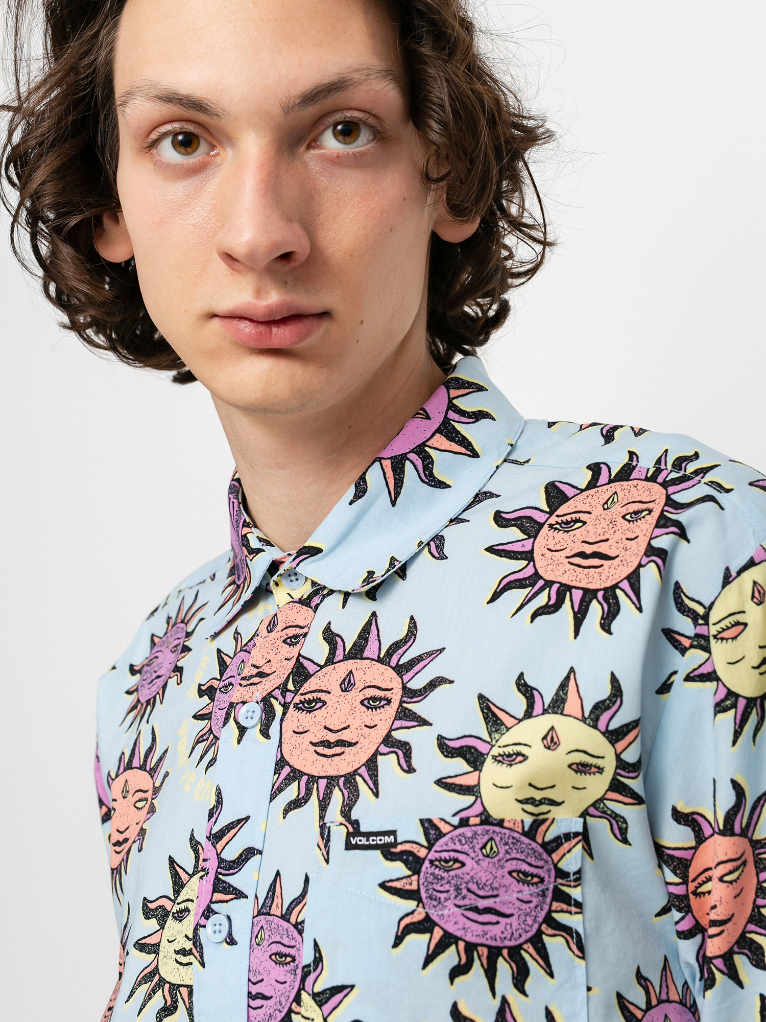 Koszula Volcom Ozzy Sun (aether blue)