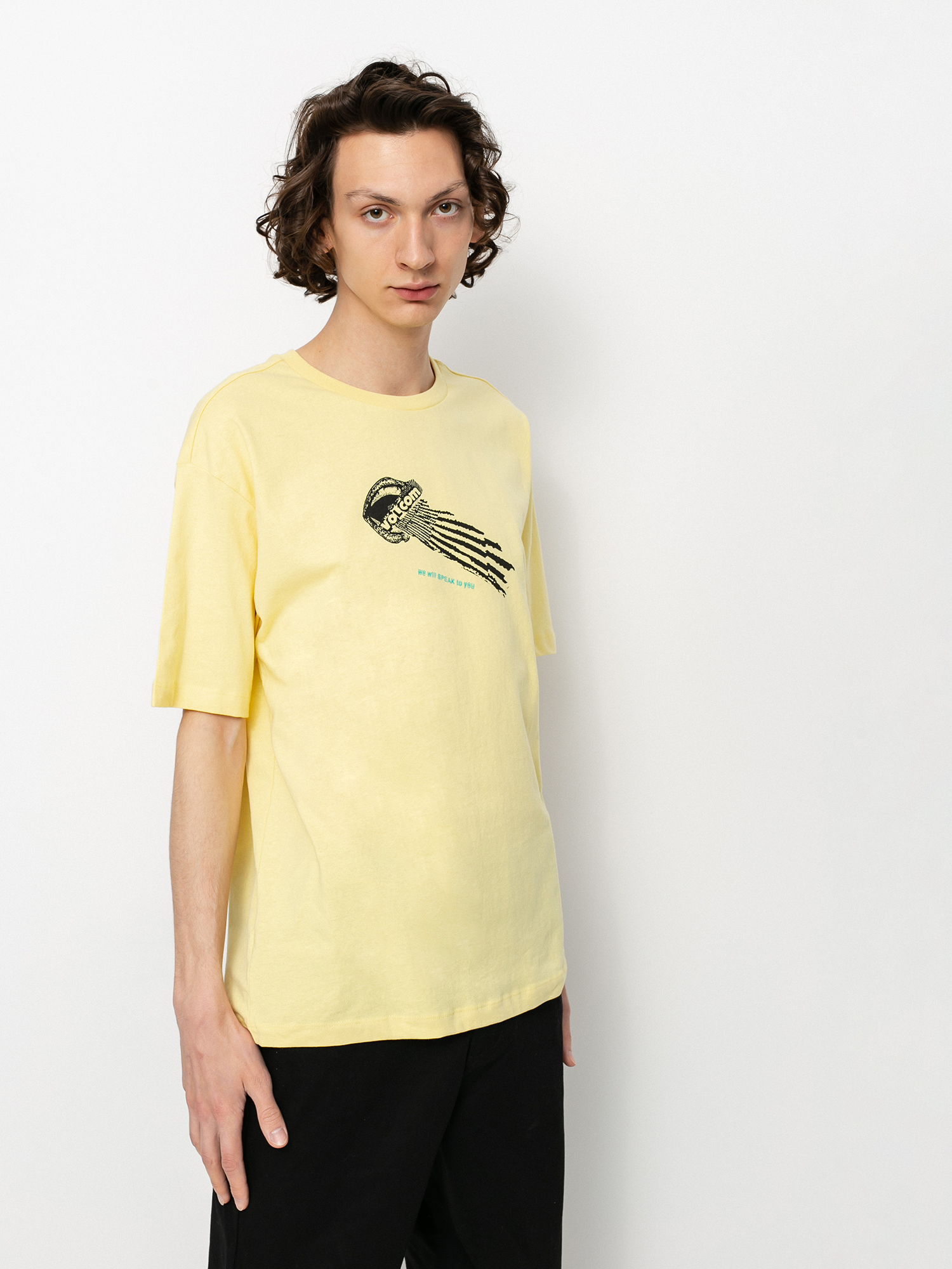 T-shirt Volcom Stone Face (dawn yellow)