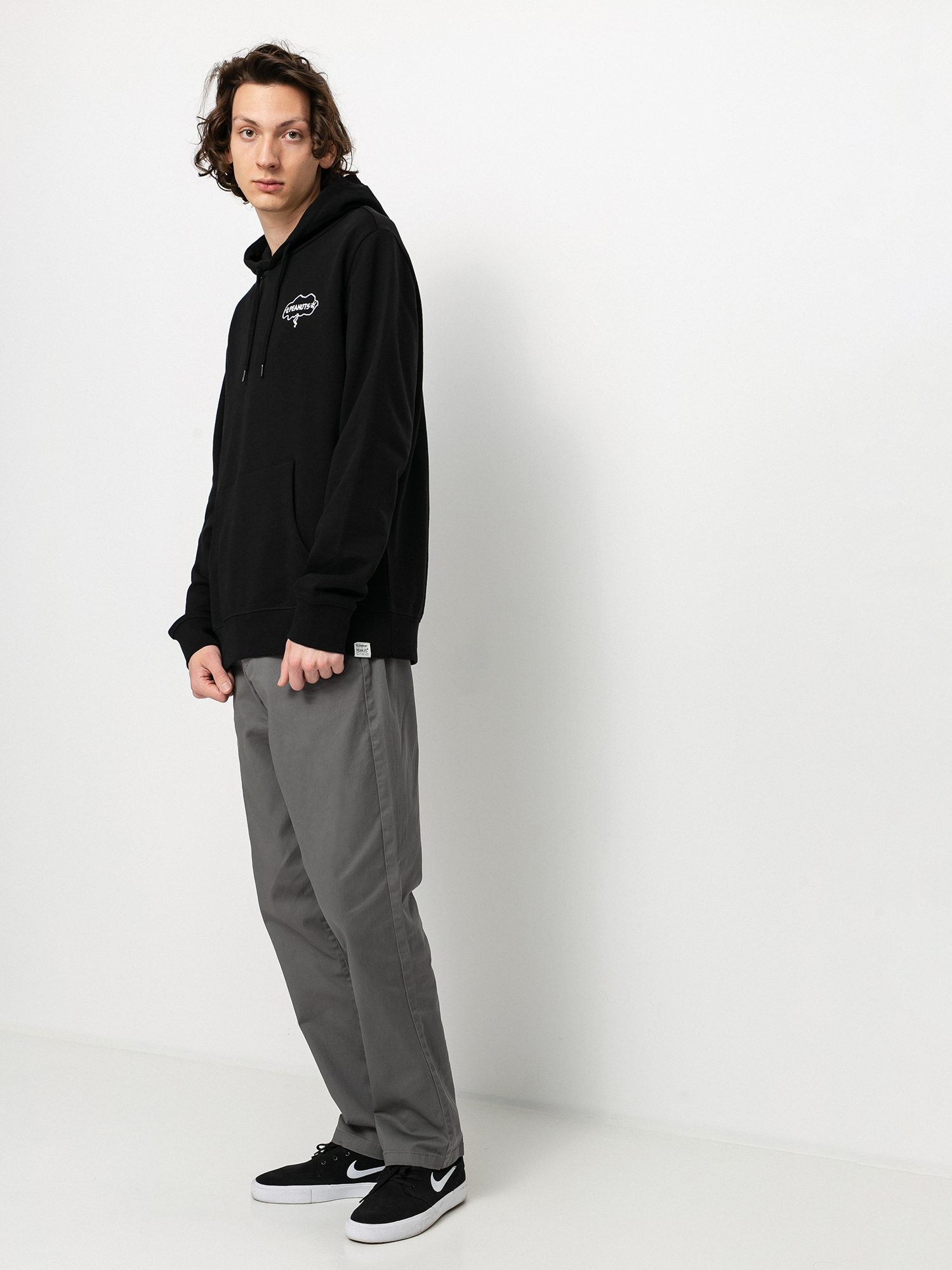 Bluza z kapturem Element Peanuts Slide HD (flint black)