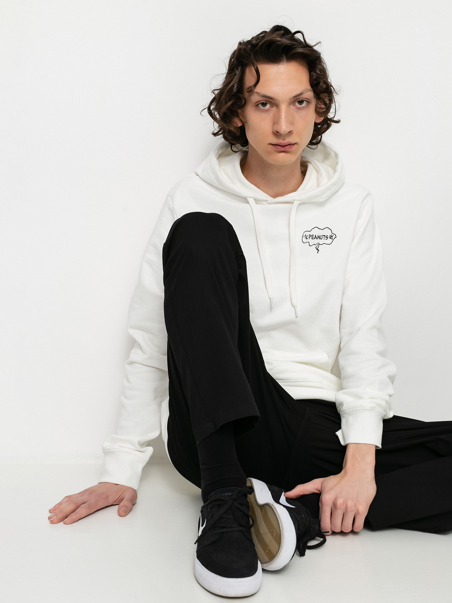 Bluza z kapturem Element Peanuts Slide HD (off white)