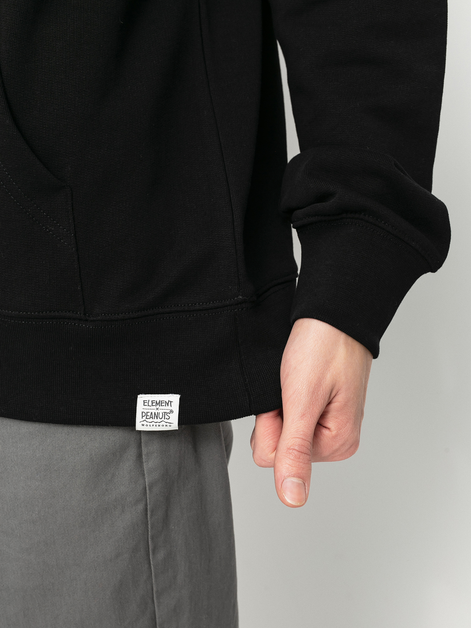 Bluza z kapturem Element Peanuts Emerge HD (flint black)
