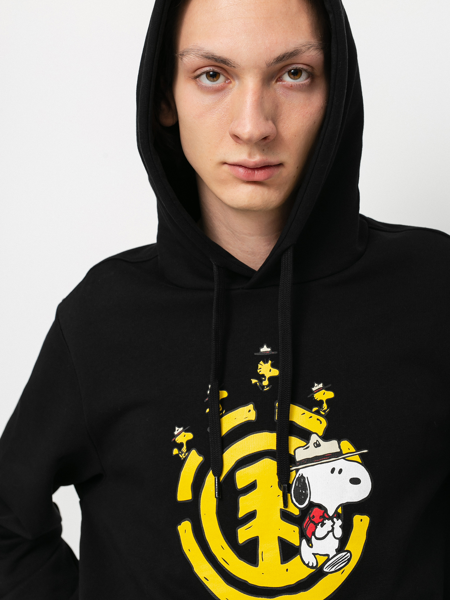 Bluza z kapturem Element Peanuts Emerge HD (flint black)