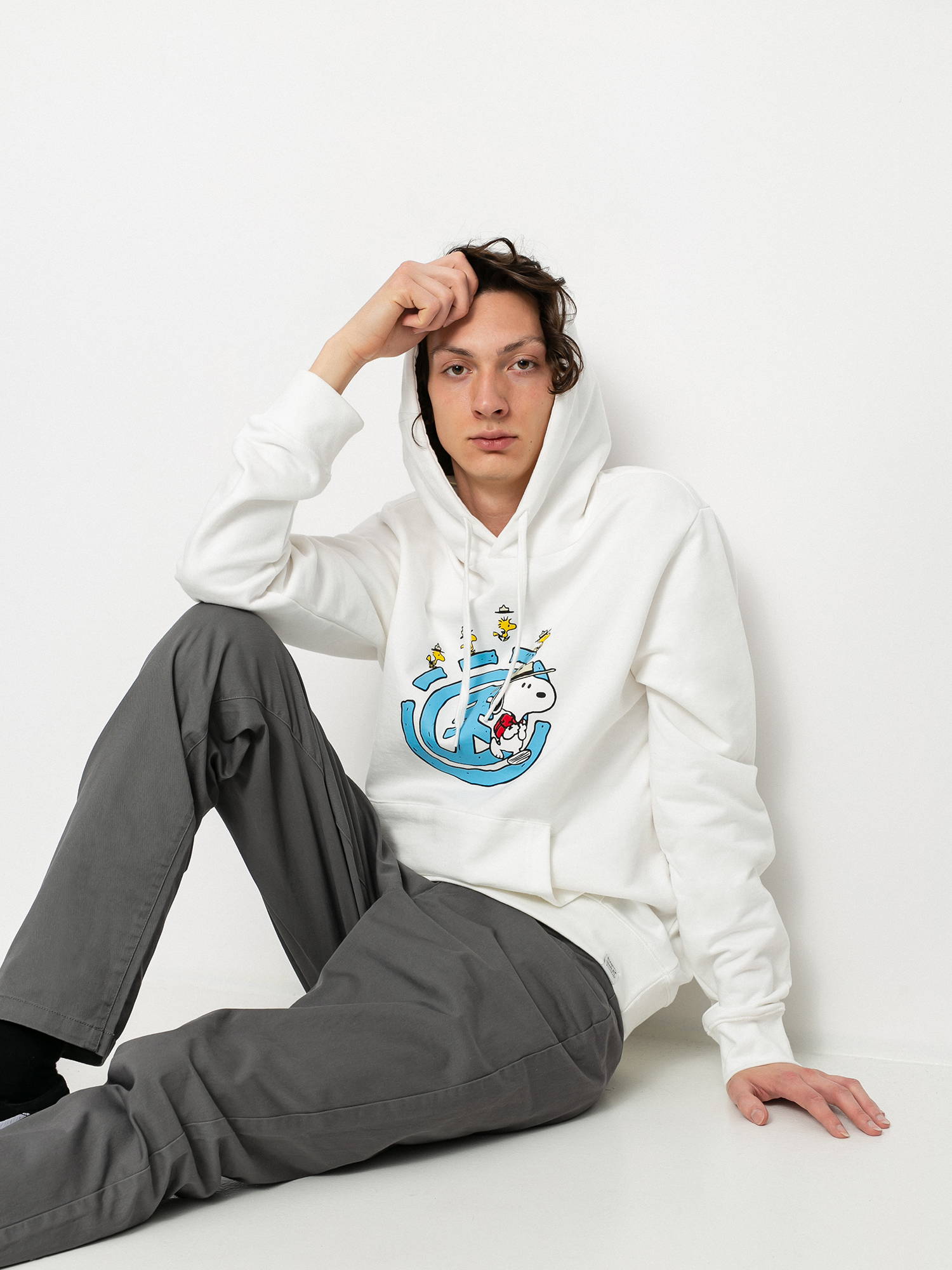 Bluza z kapturem Element Peanuts Emerge HD (off white)