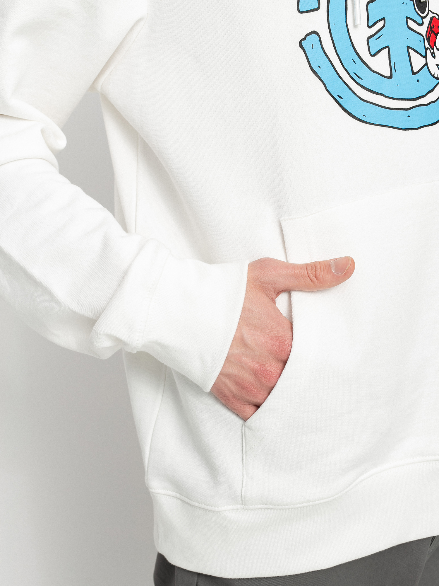 Bluza z kapturem Element Peanuts Emerge HD (off white)