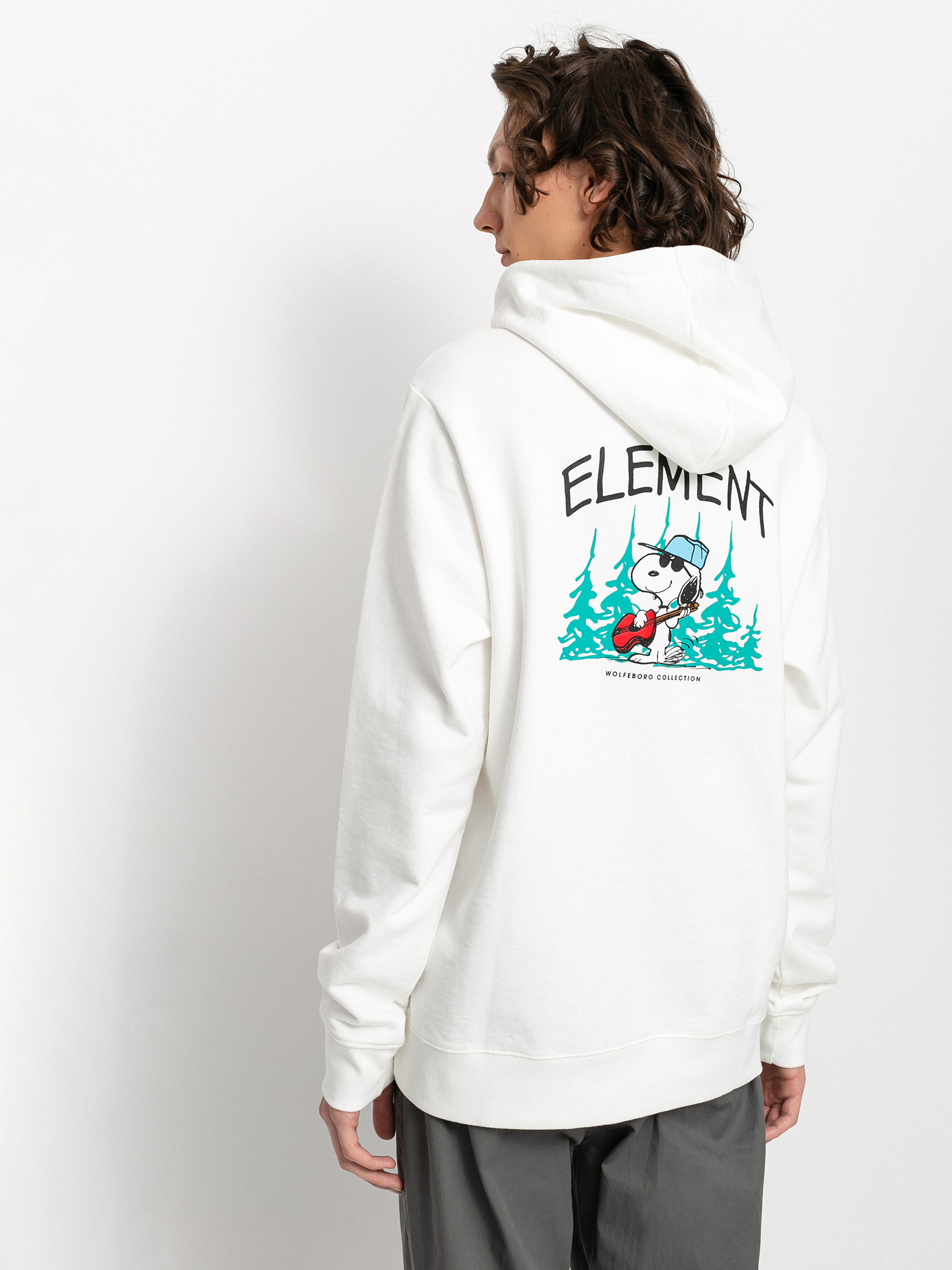 Bluza z kapturem Element Peanuts Good Times HD (off white)