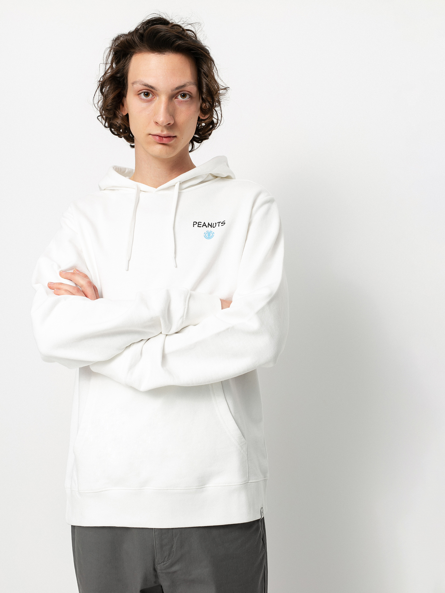 Bluza z kapturem Element Peanuts Good Times HD (off white)