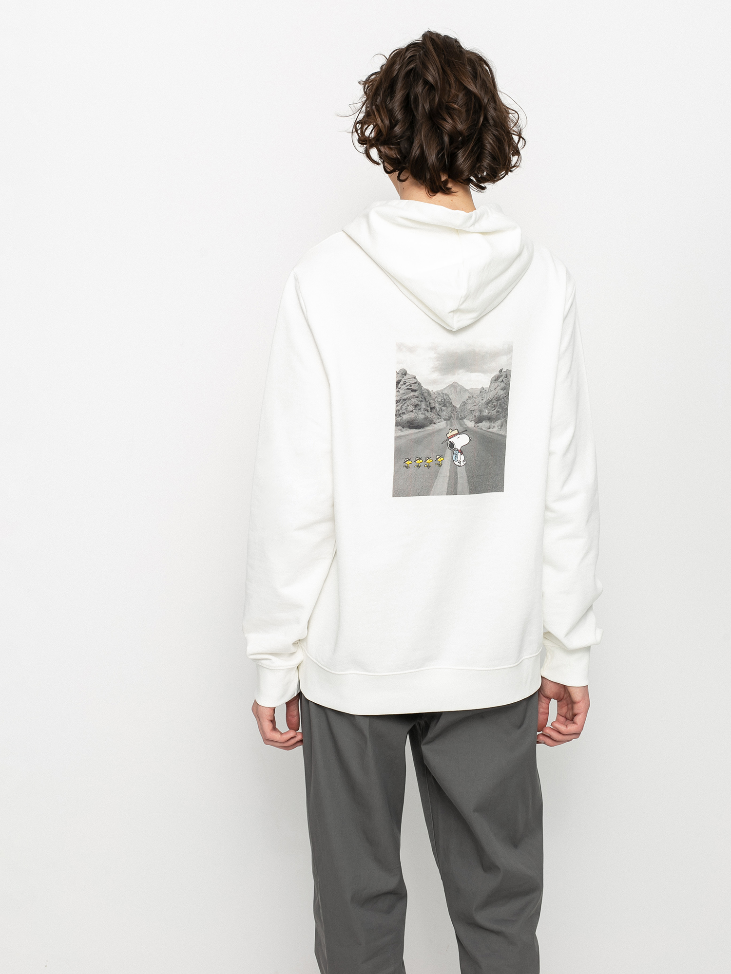 Bluza z kapturem Element Peanuts Adventure HD (off white)
