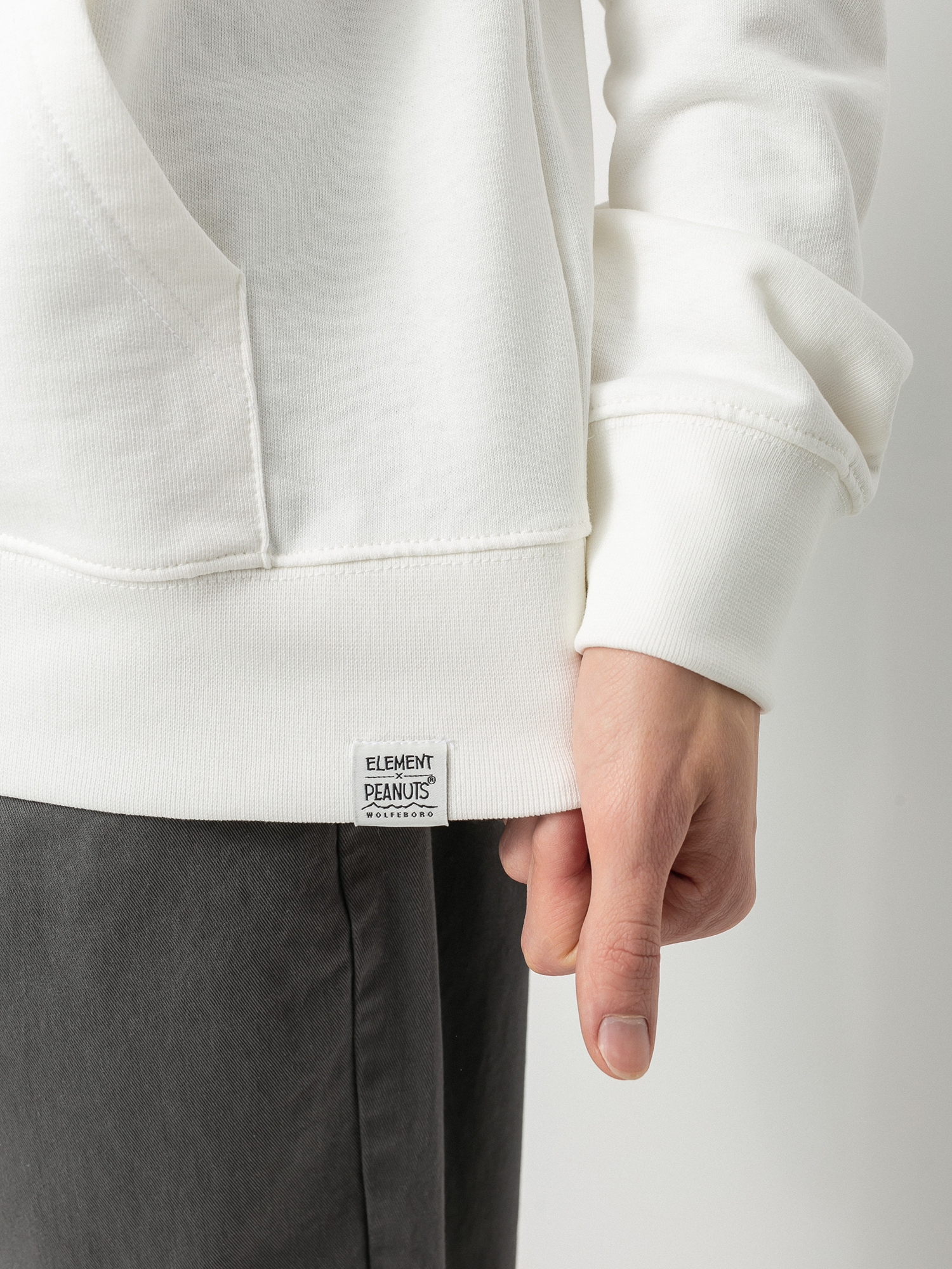 Bluza z kapturem Element Peanuts Adventure HD (off white)