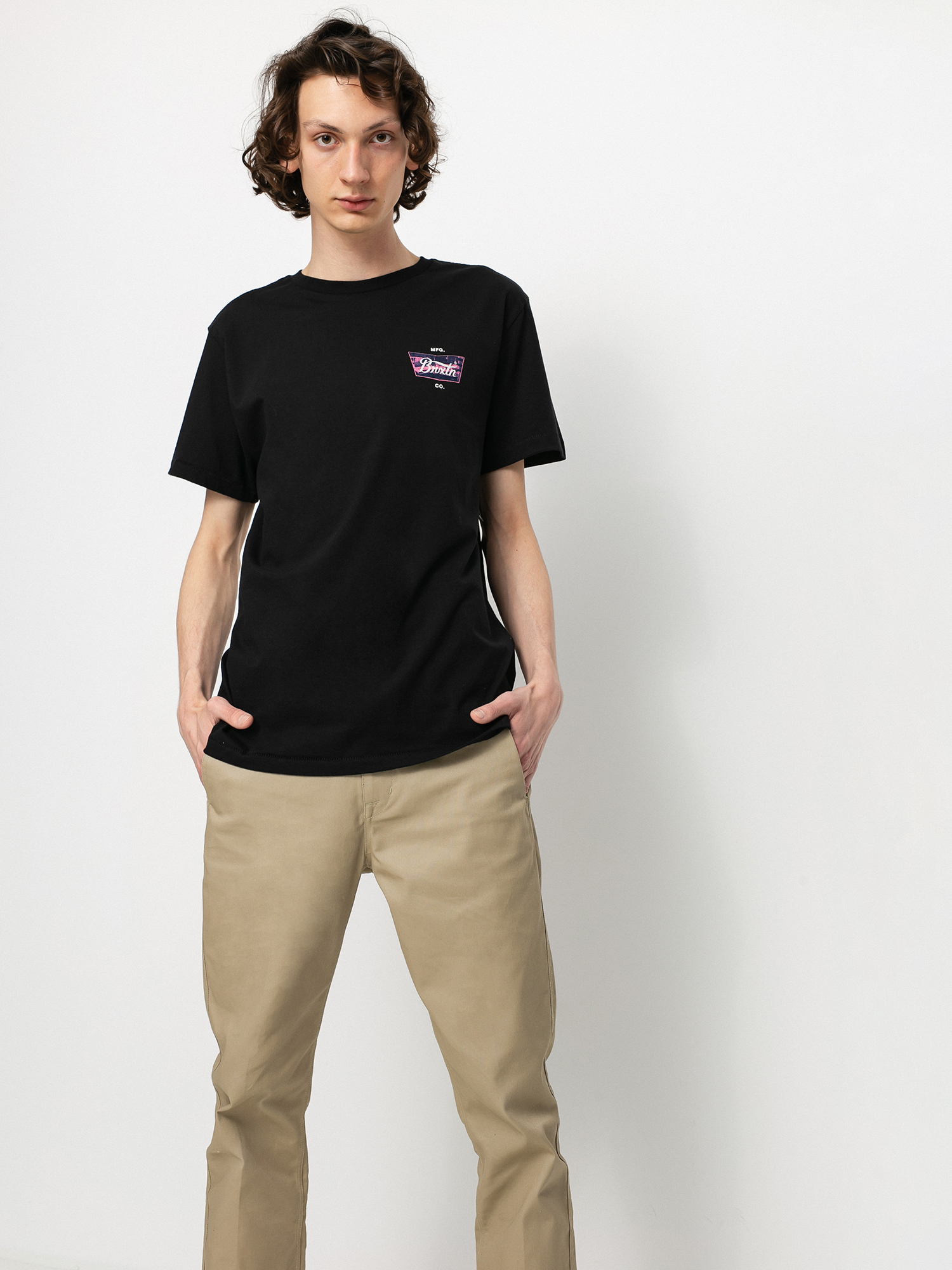T-shirt Brixton Stith Crash (black)