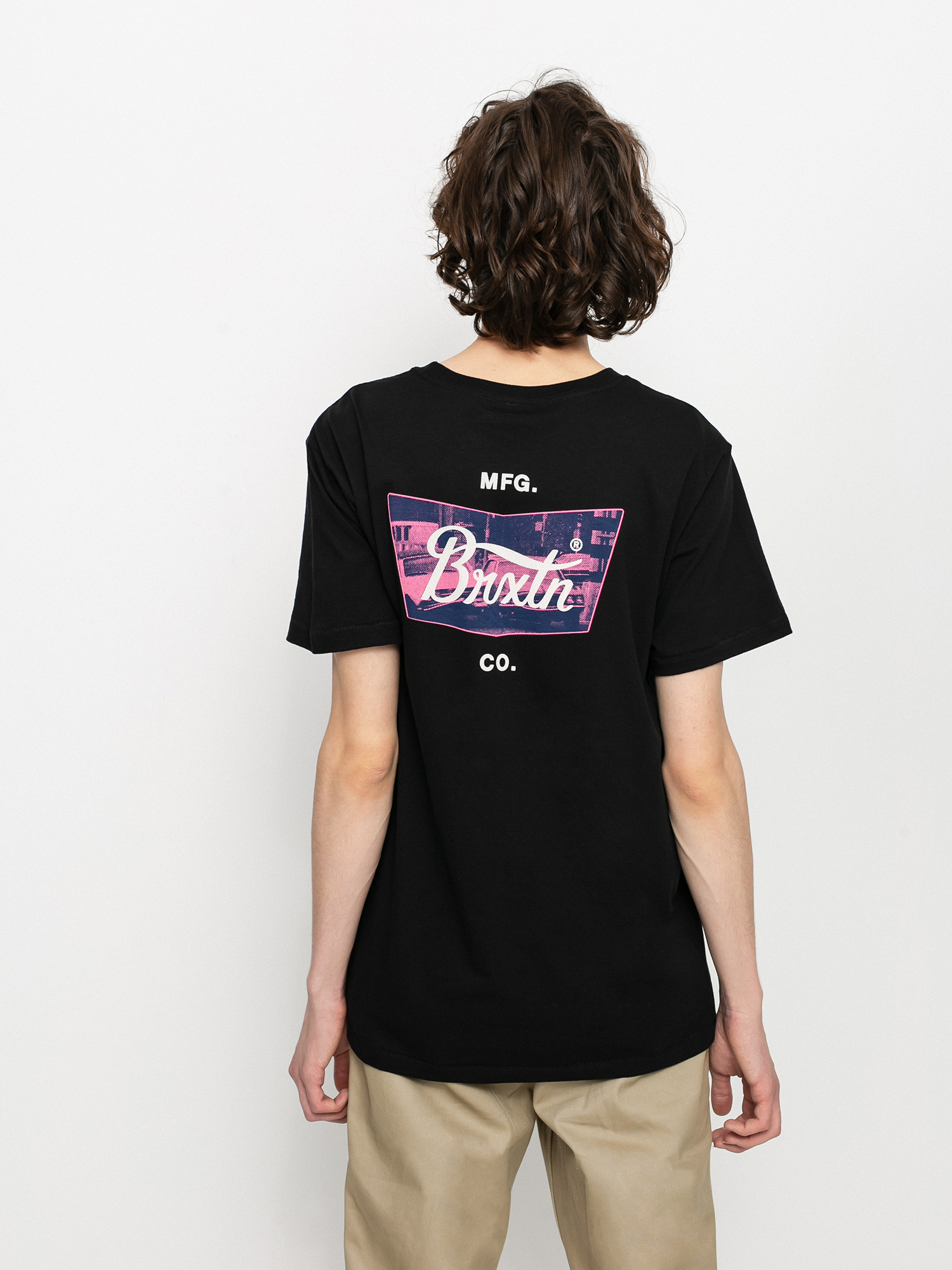 T-shirt Brixton Stith Crash (black)