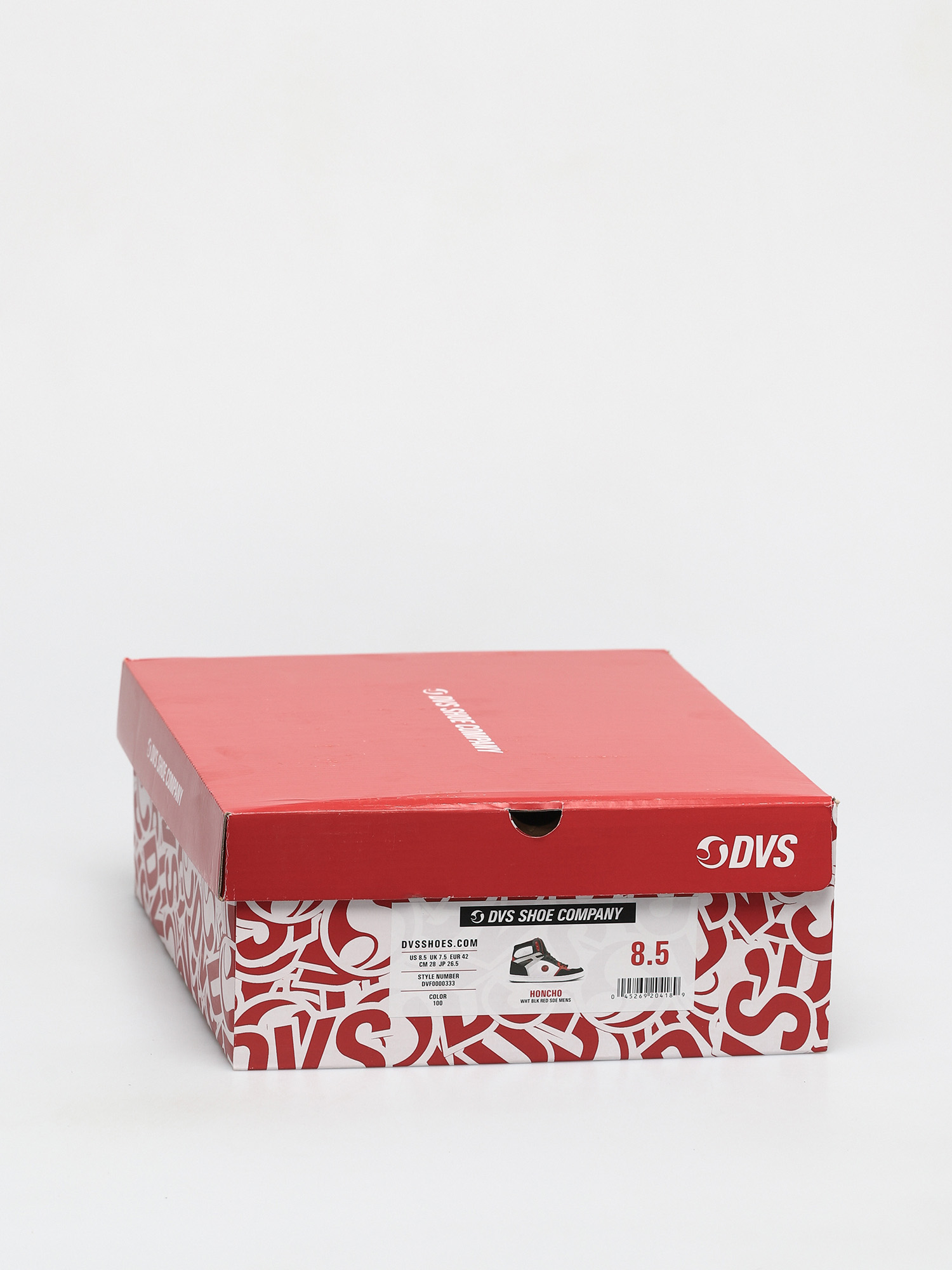 Buty DVS Honcho (white black red suede)