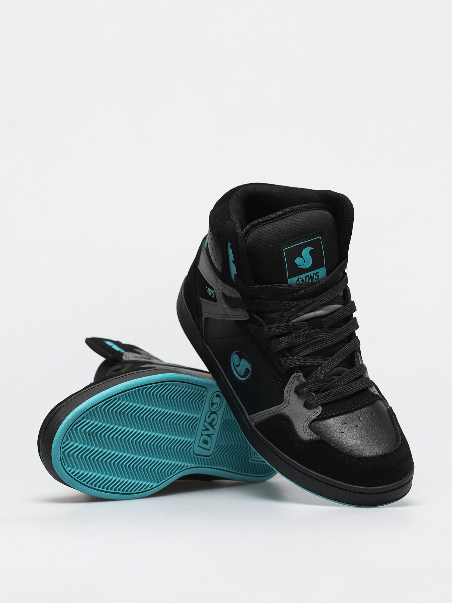 Buty DVS Honcho (black charcoal turquois suede)