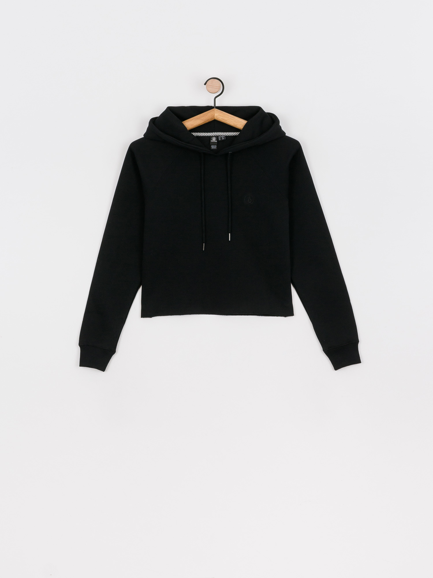 Bluza z kapturem Volcom Truly Stoked HD Wmn (black)