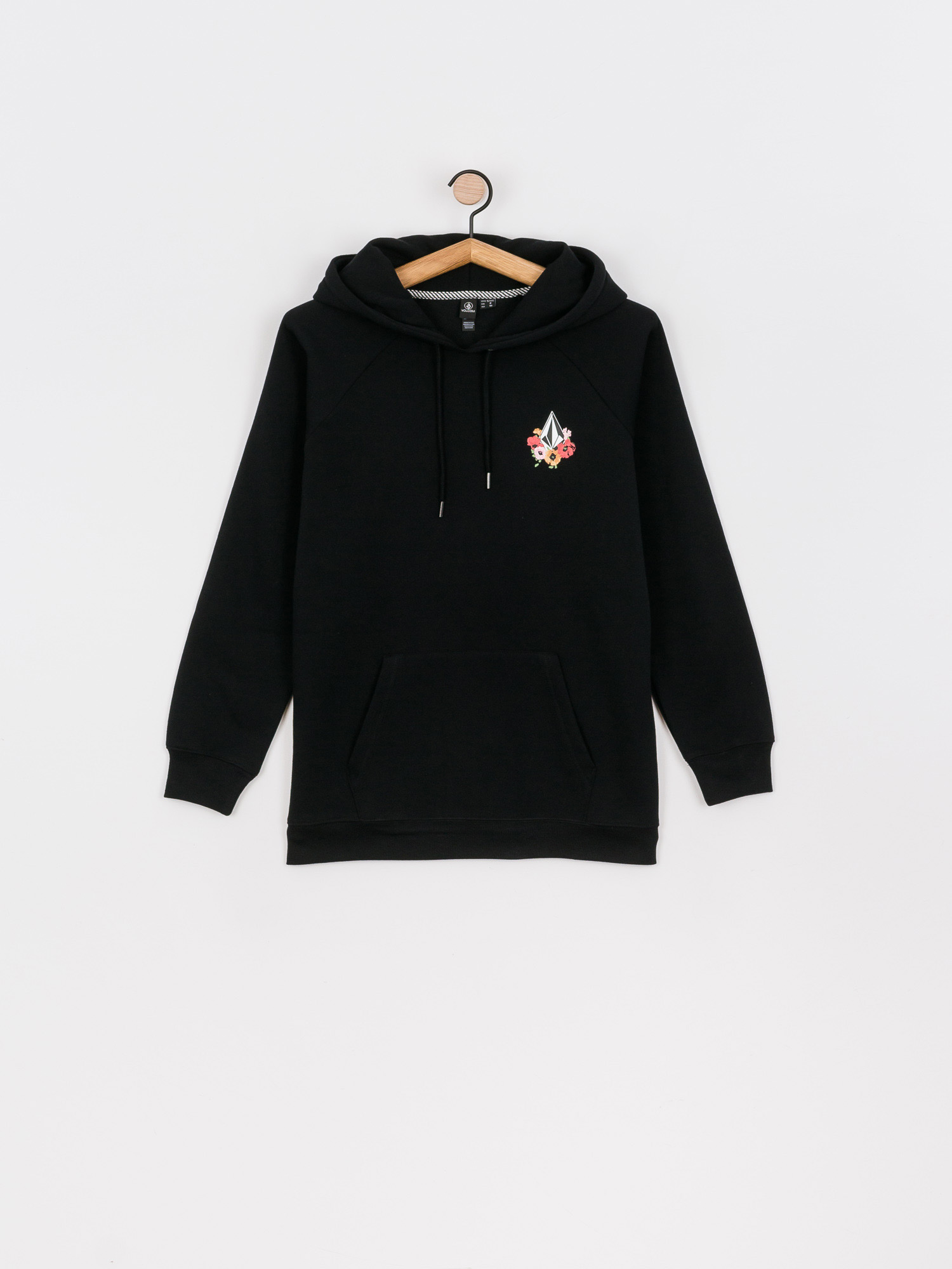 Bluza z kapturem Volcom Truly Stoked Bf HD Wmn (black)