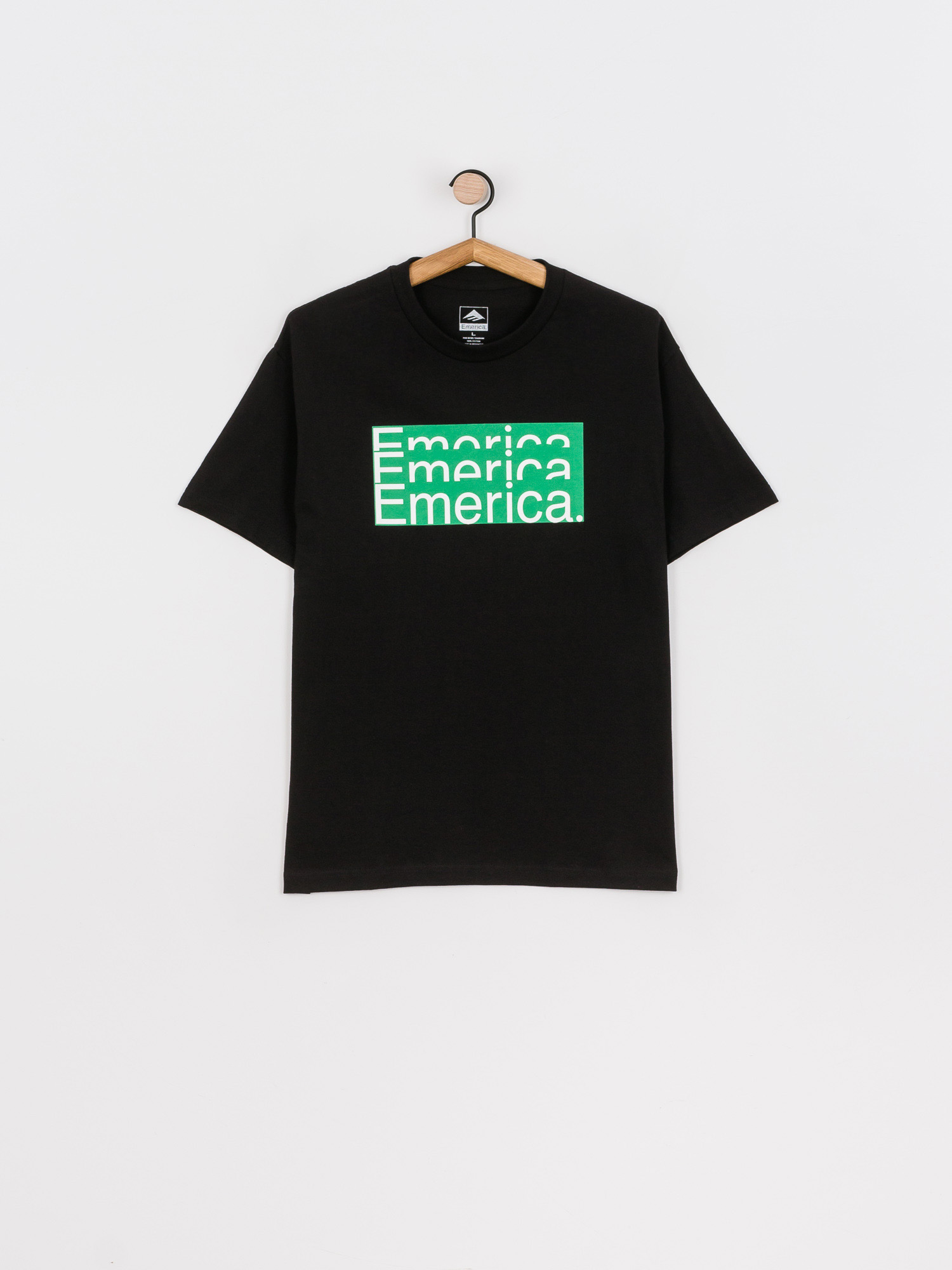 T-shirt Emerica Stacked Bar (black)