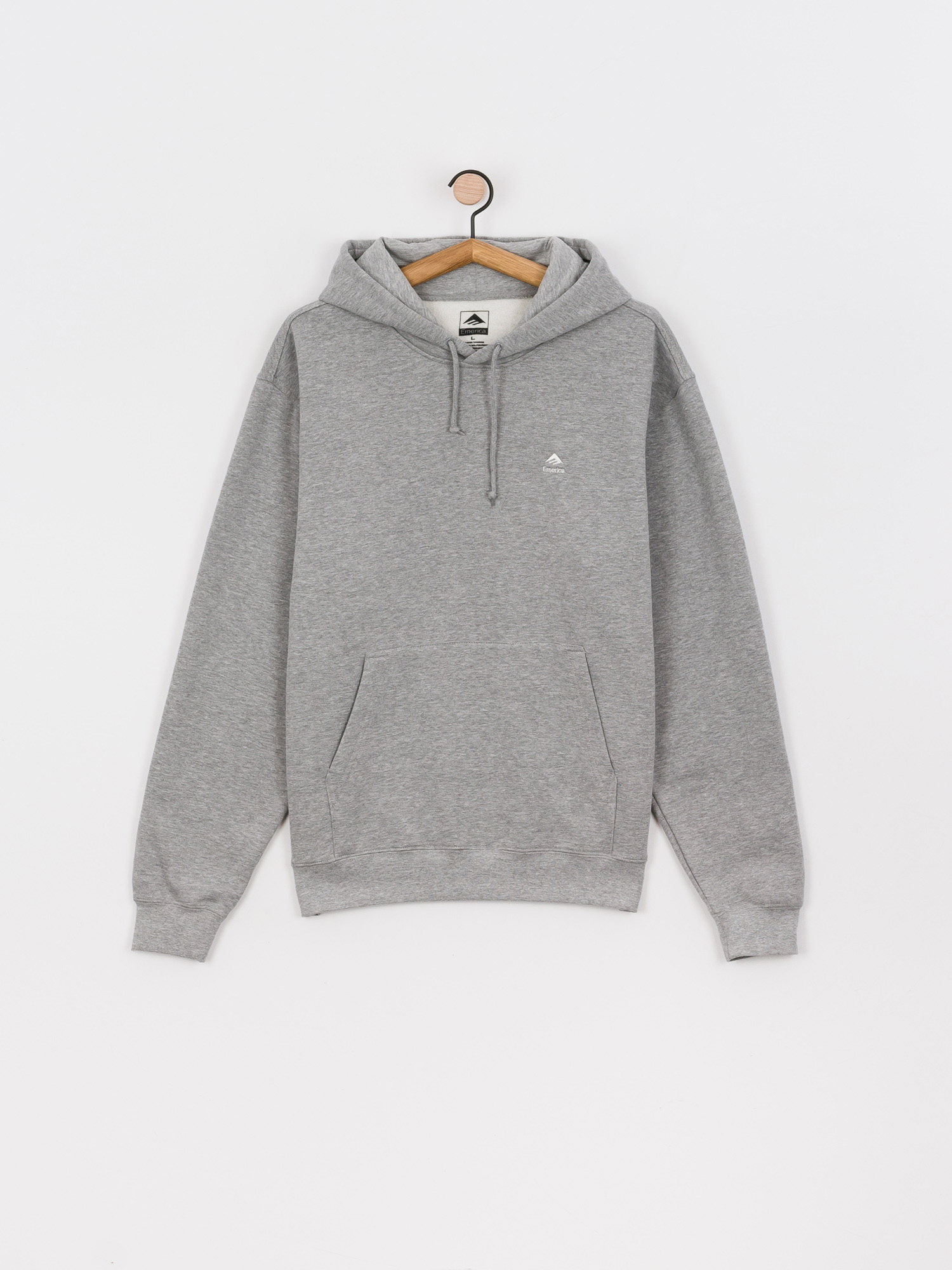Bluza z kapturem Emerica Stacked HD (grey/heather)