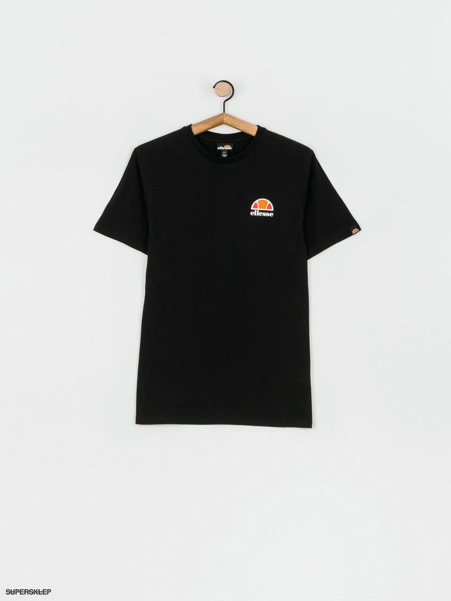 Ellesse Canaletto Crew Neck T-Shirt Black