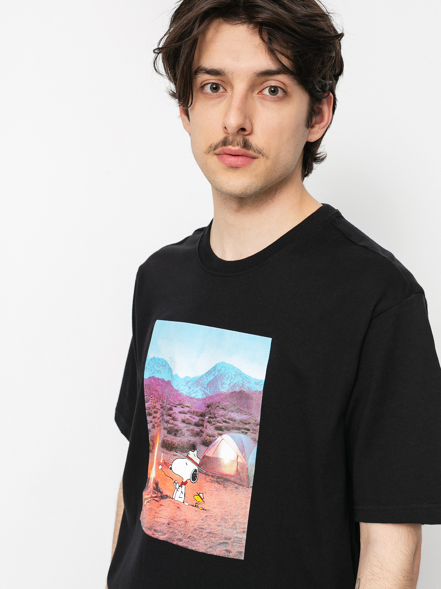 T-shirt Element Peanuts Adventure (flint black)