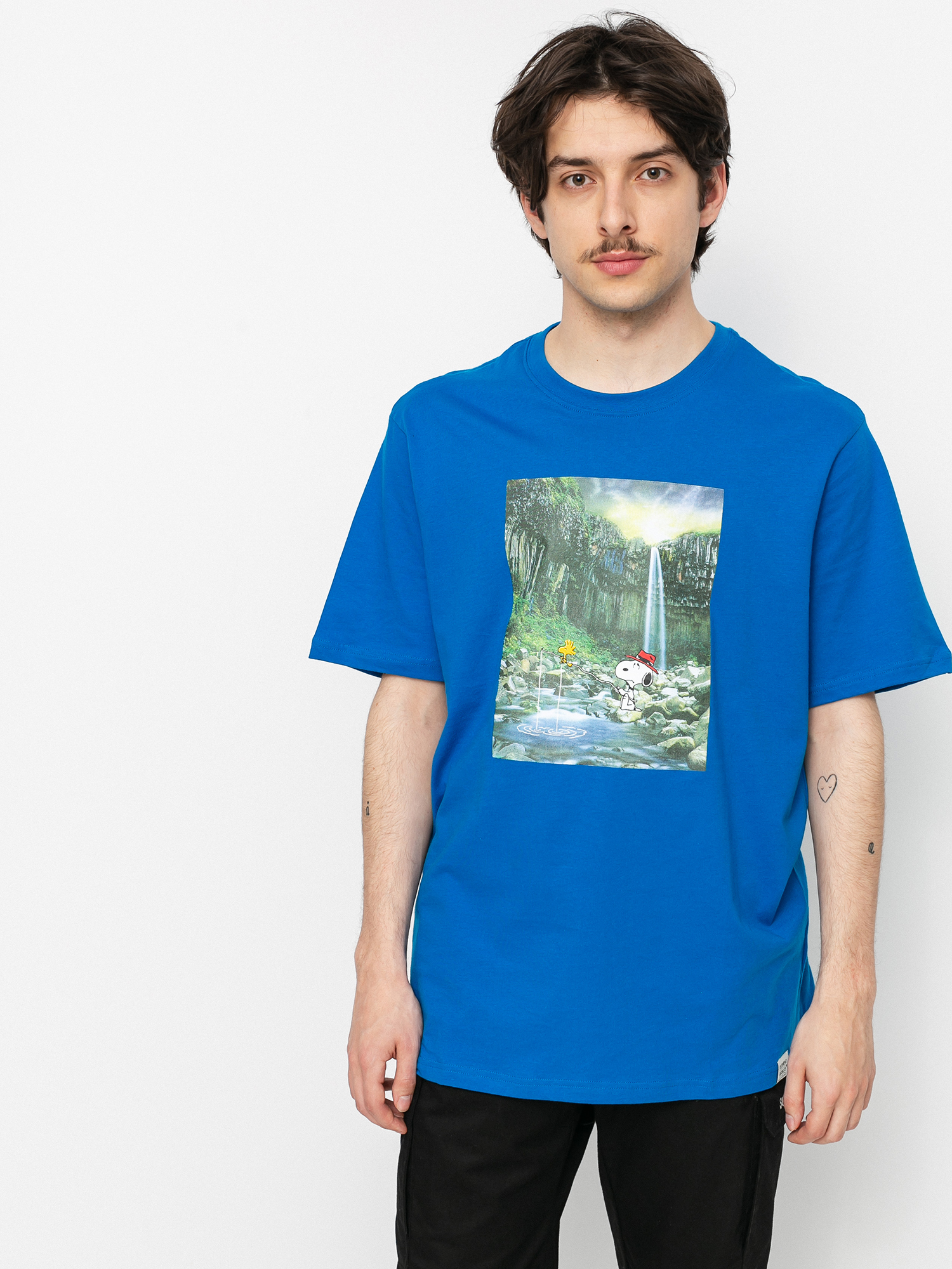 T-shirt Element Peanuts Adventure (imperial blue)