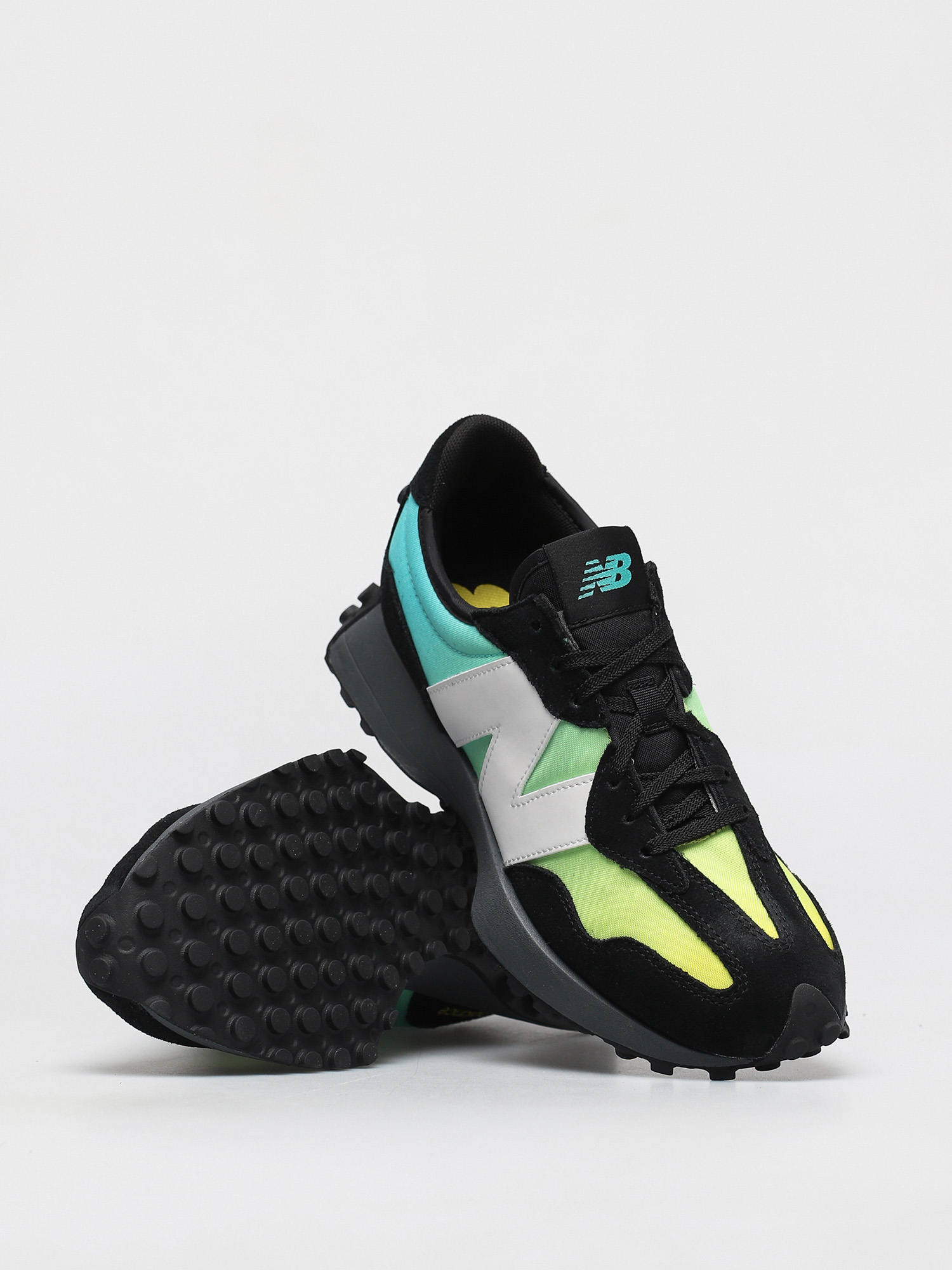 Buty New Balance 327 (black summer jade)