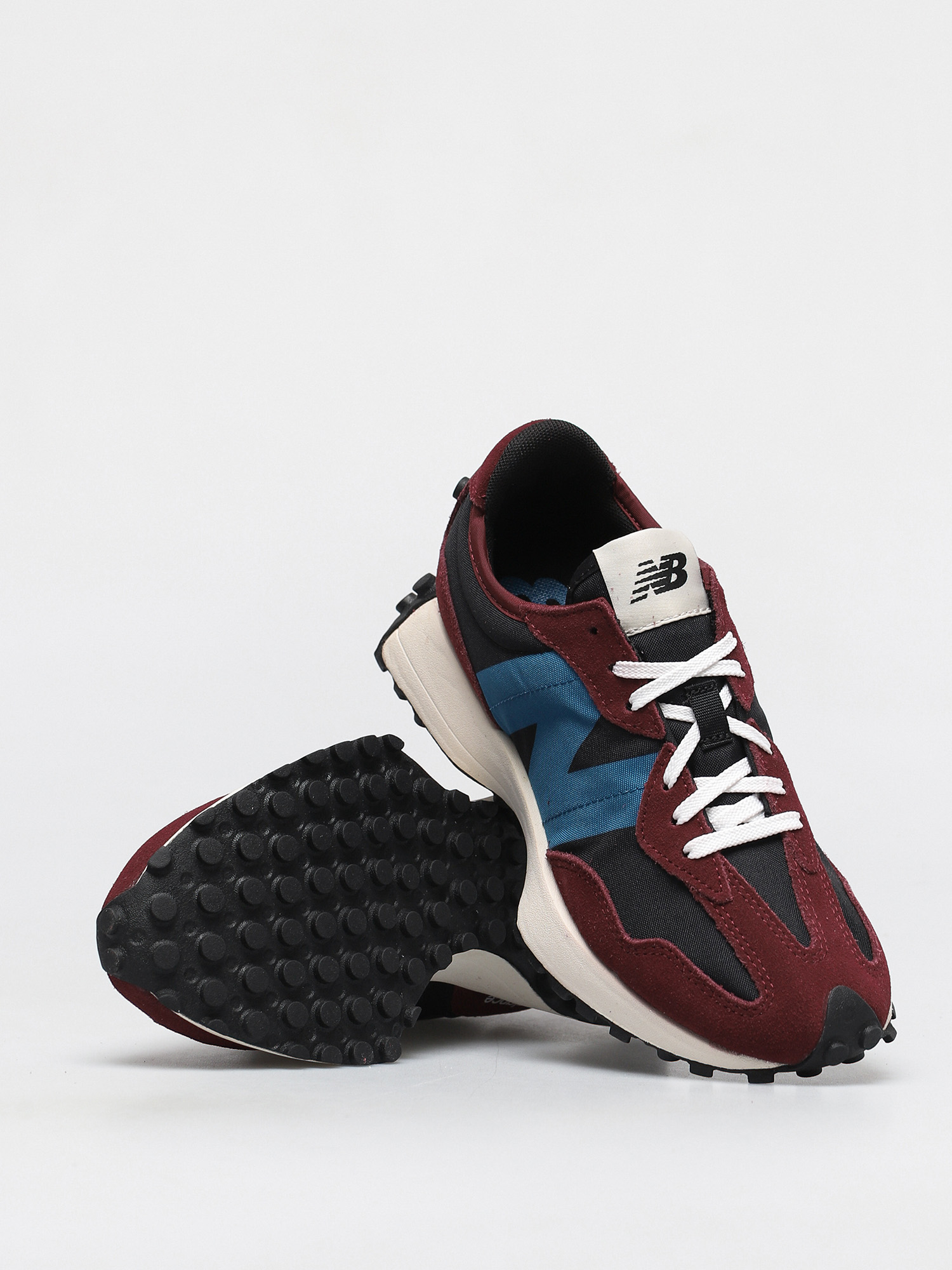 Buty New Balance 327 Wmn (classic burgundy/lt rouge wave)