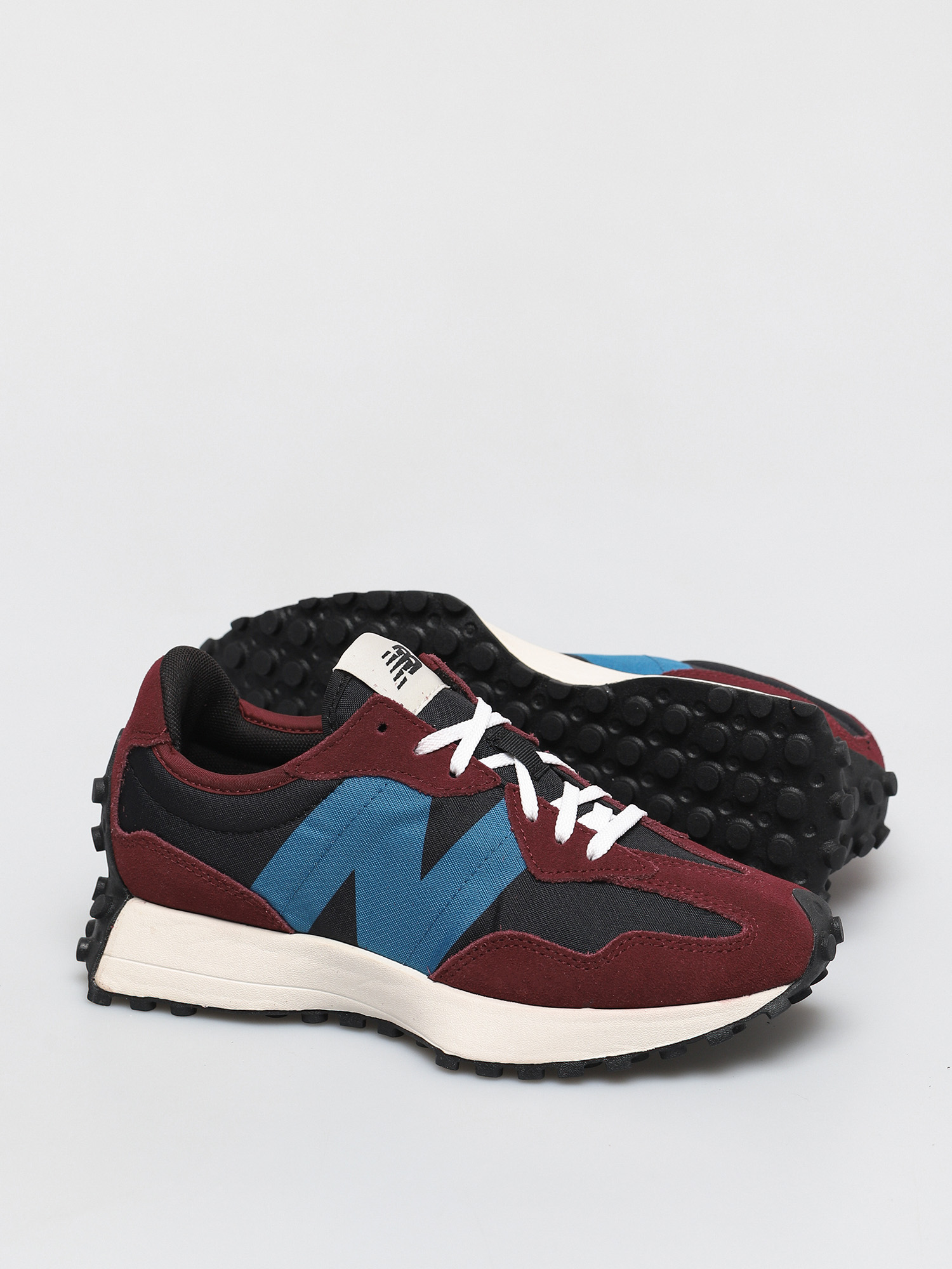 Buty New Balance 327 Wmn (classic burgundy/lt rouge wave)
