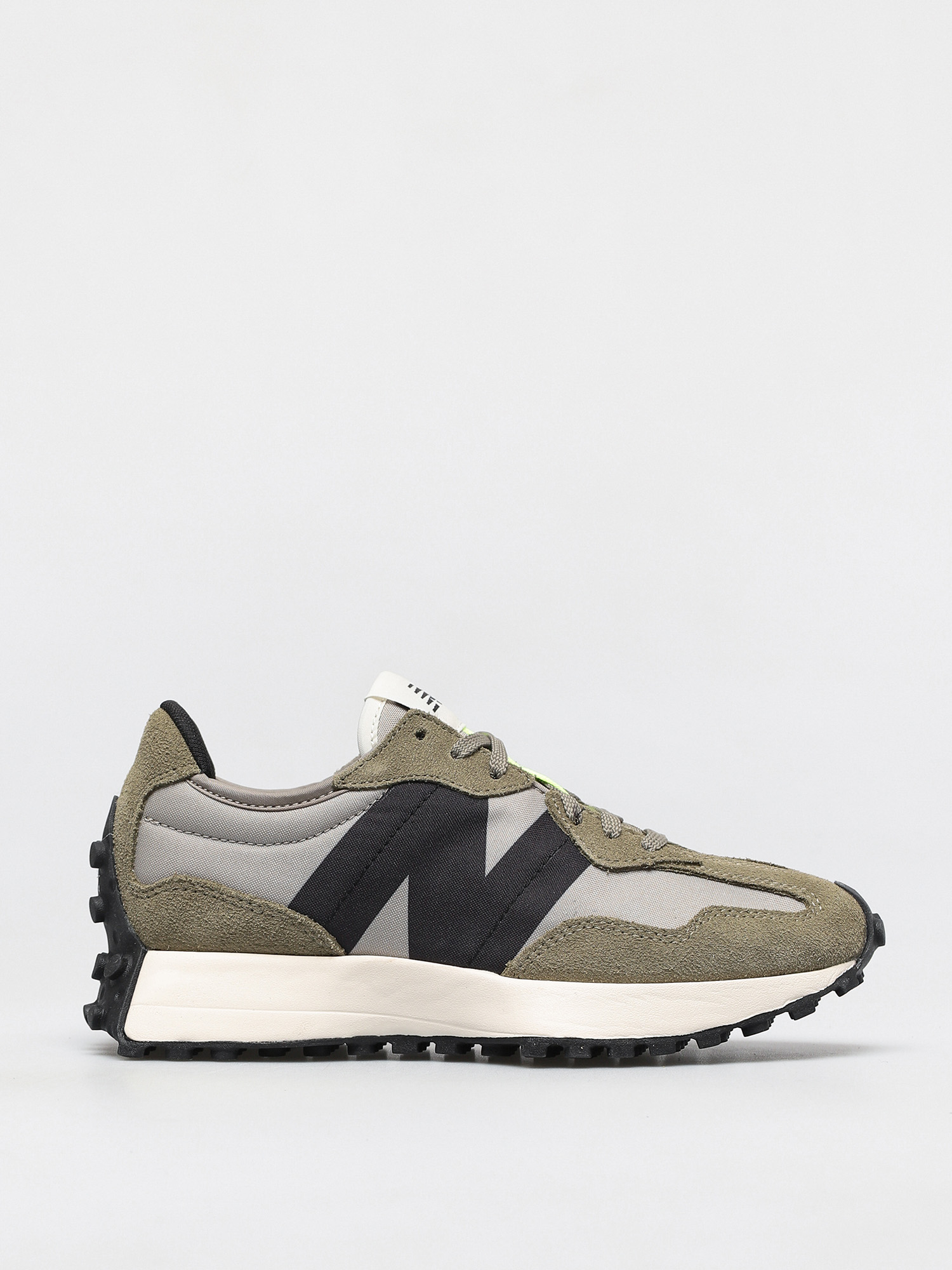 Buty New Balance 327 Wmn (aluminum covert green)