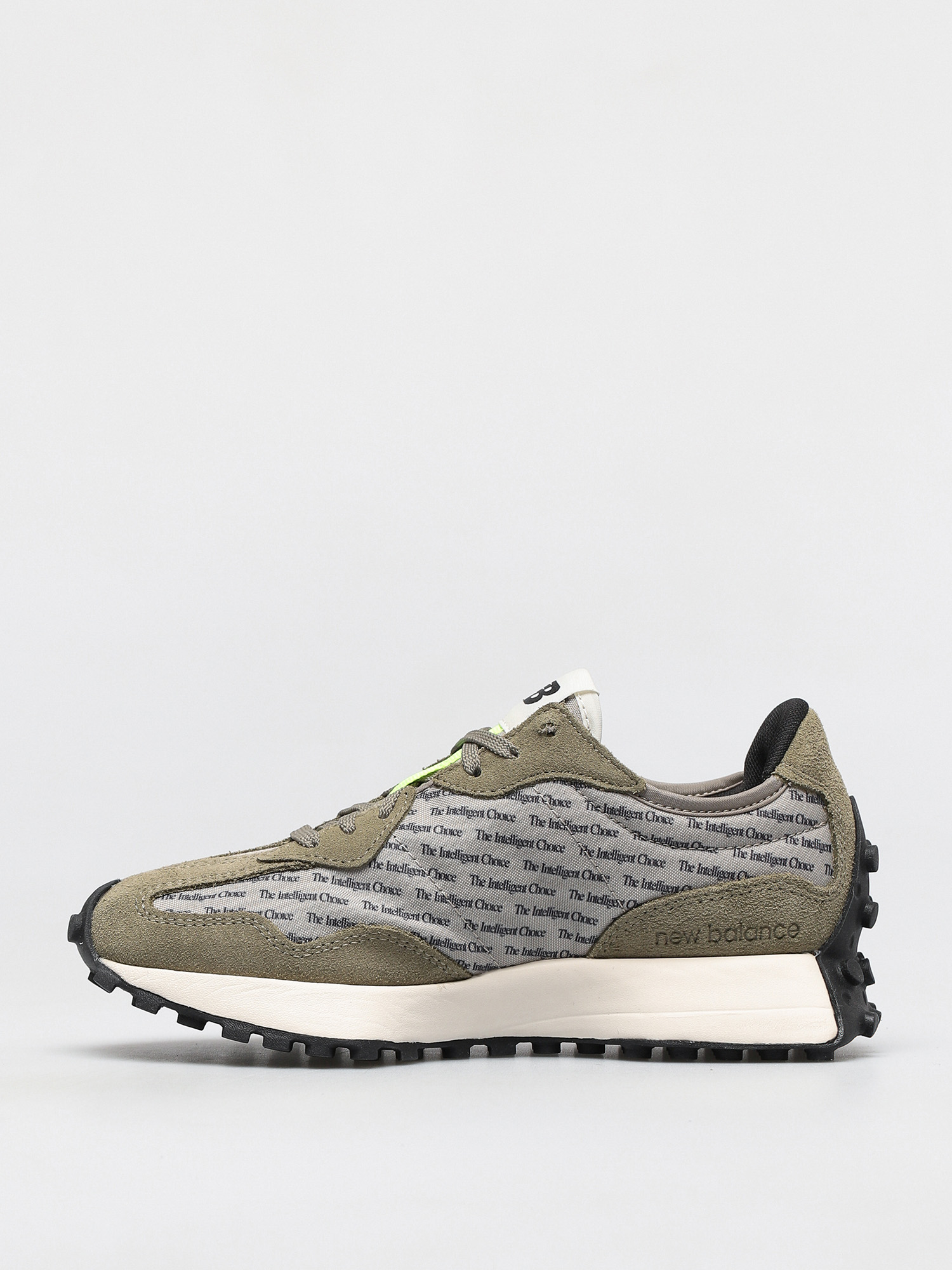 Buty New Balance 327 Wmn (aluminum covert green)