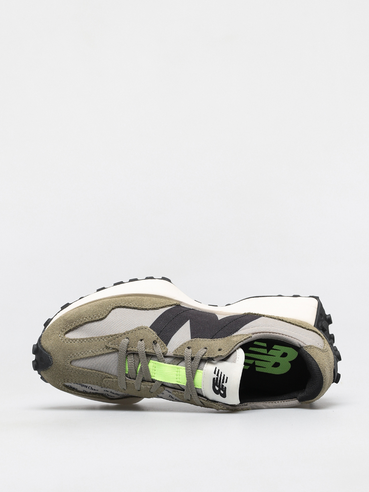 Buty New Balance 327 Wmn (aluminum covert green)