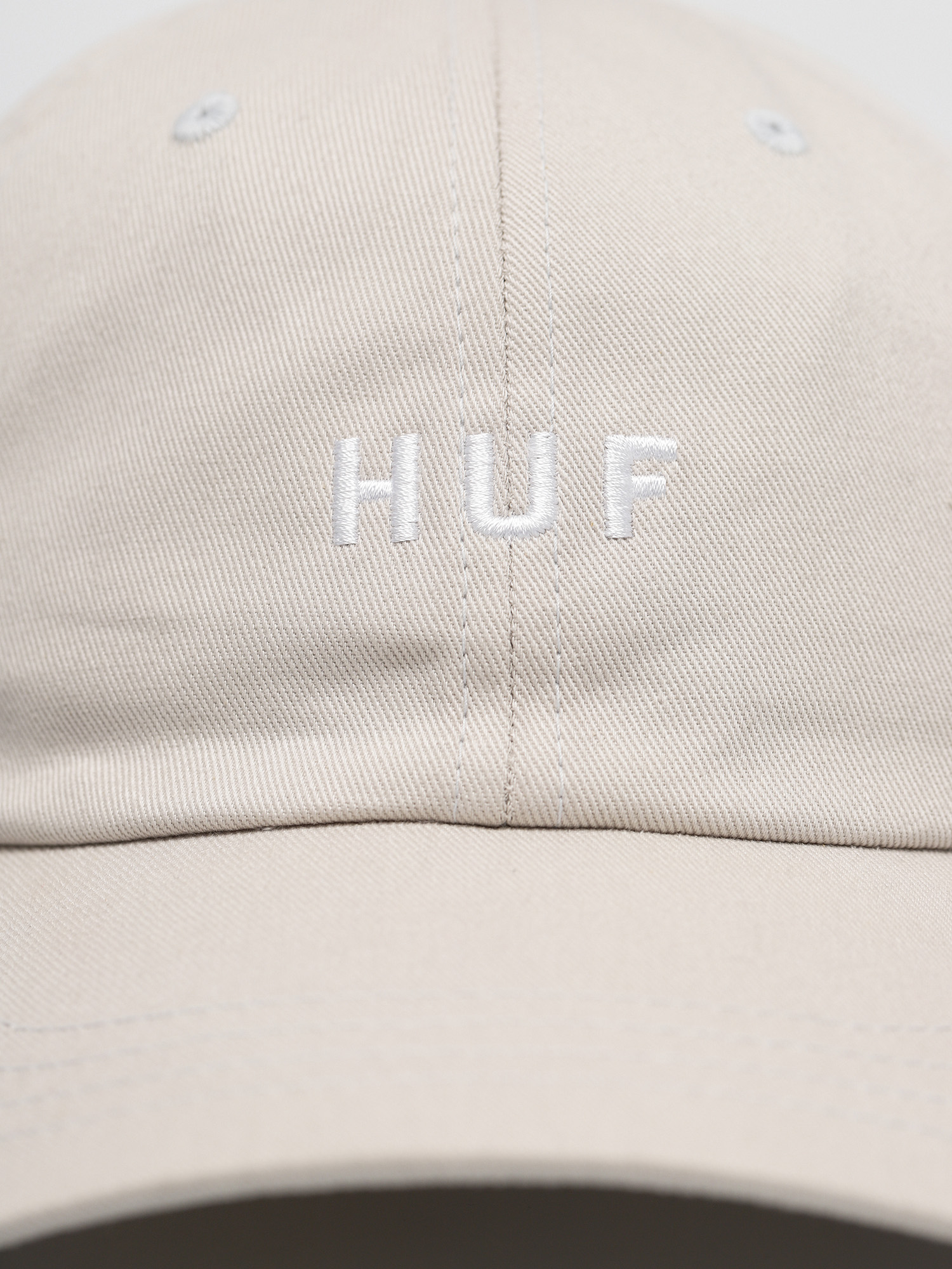 Czapka z daszkiem HUF Essentials Og Logo Cv 6 Panel (stone)