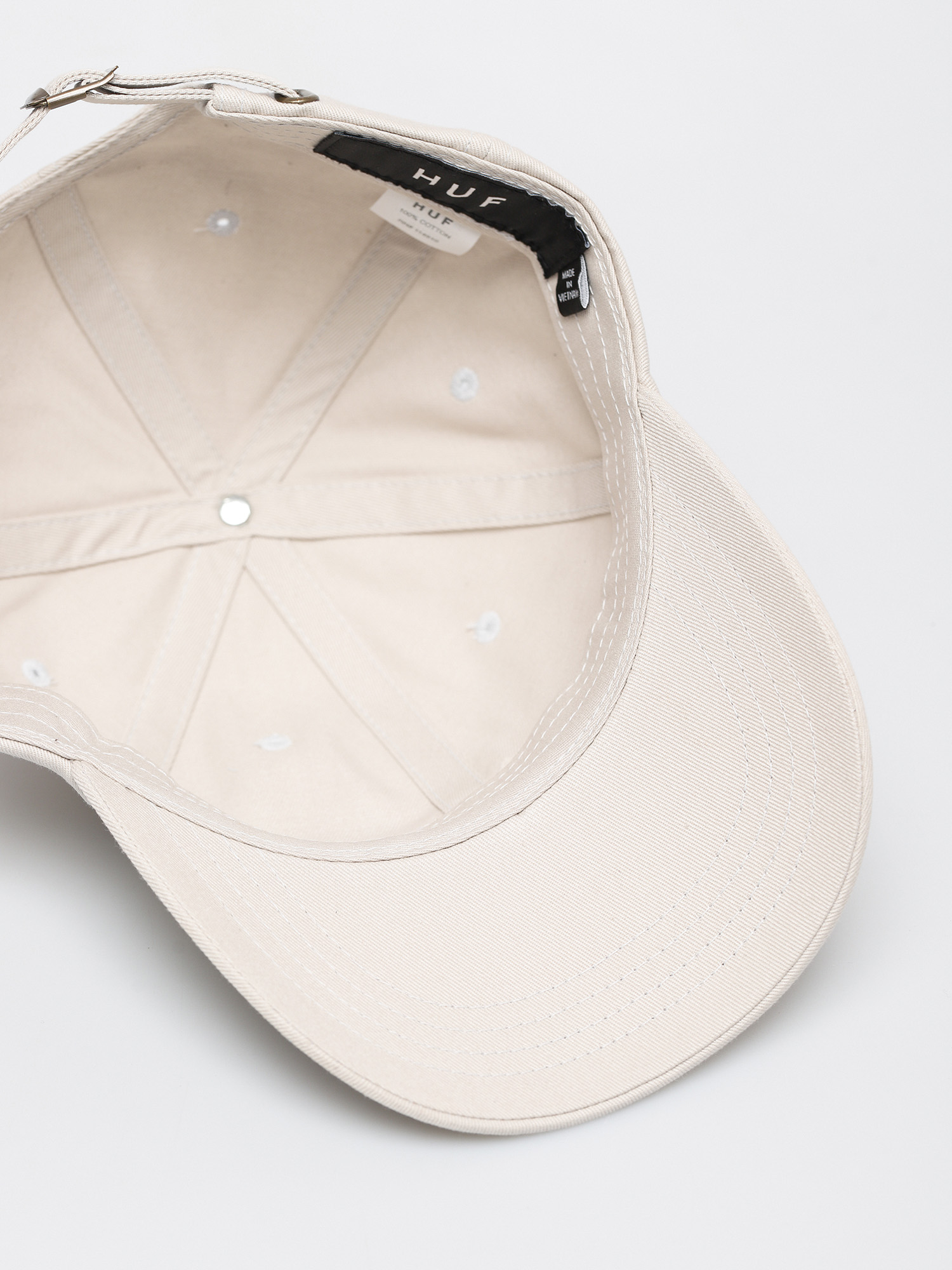 Czapka z daszkiem HUF Essentials Og Logo Cv 6 Panel (stone)