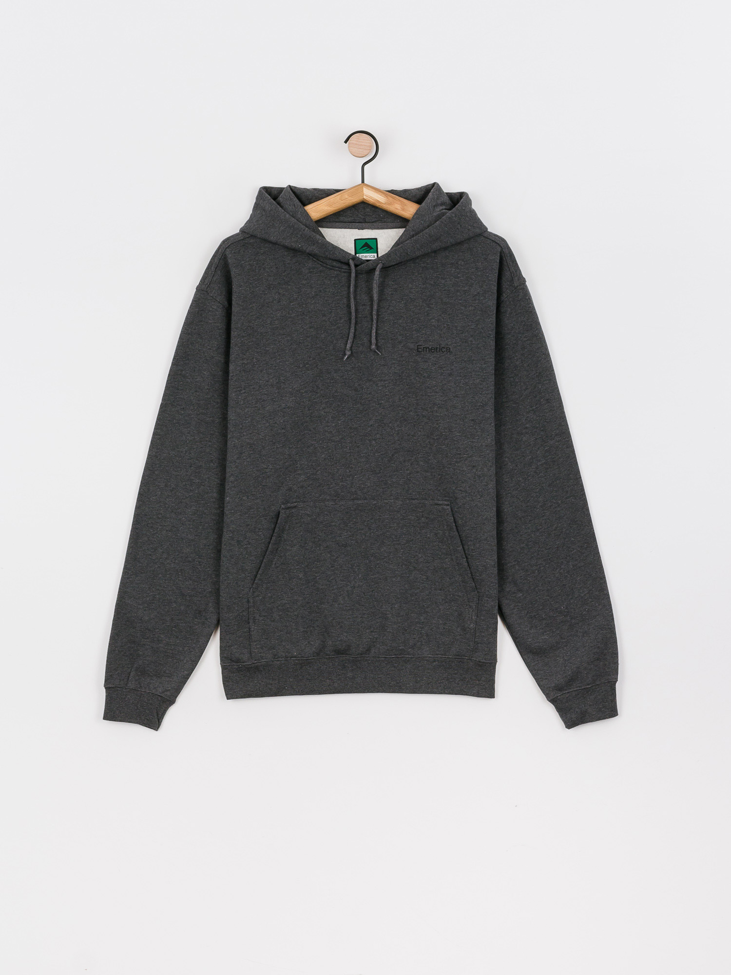 Bluza z kapturem Emerica Pure Triangle HD (charcoal/heather)