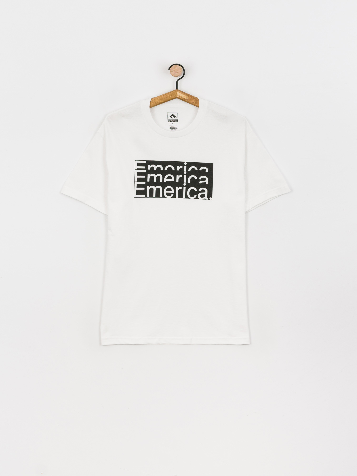 T-shirt Emerica Stacked Bar (white)