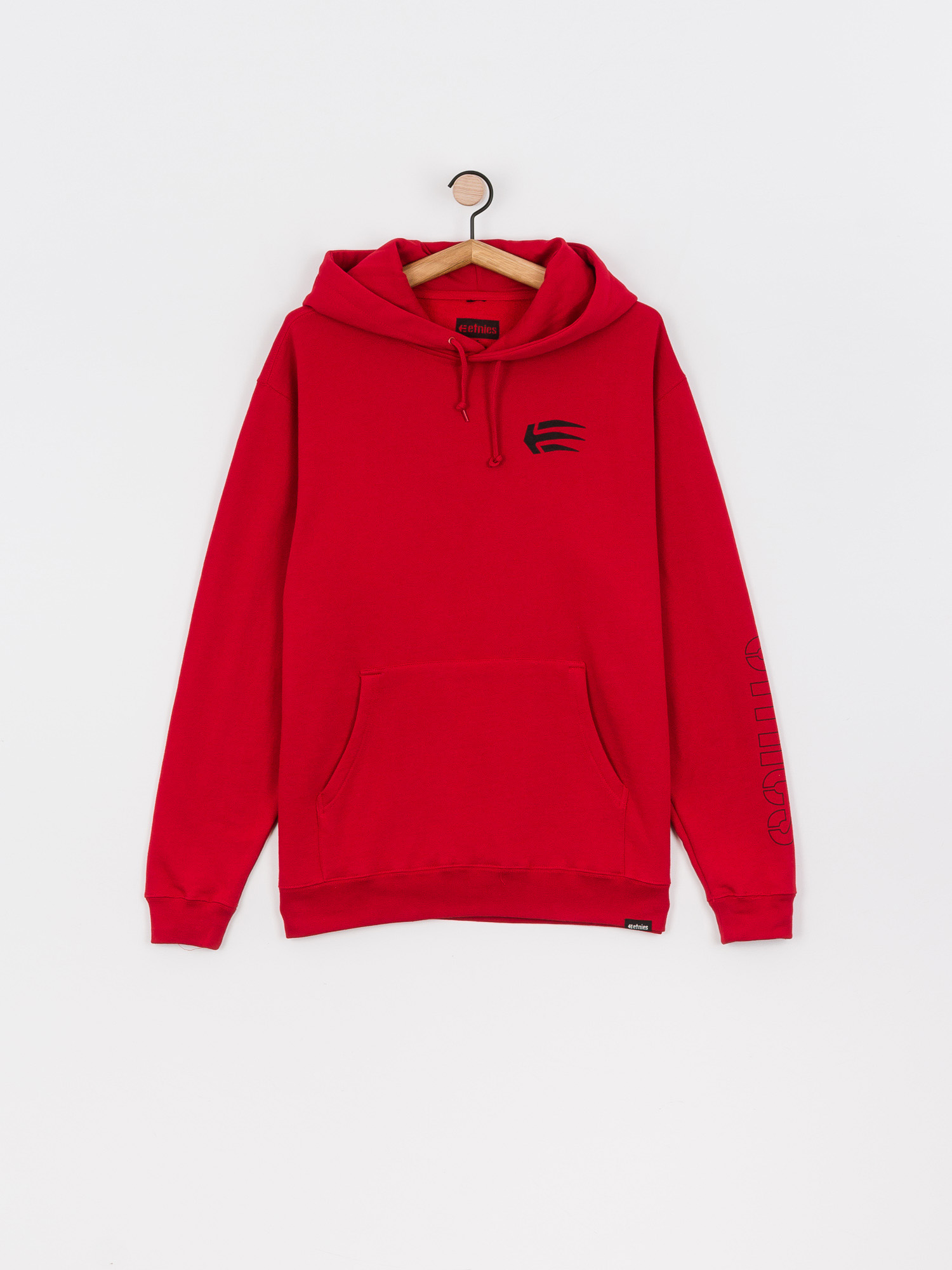 Bluza z kapturem Etnies Joslin HD (red/black)