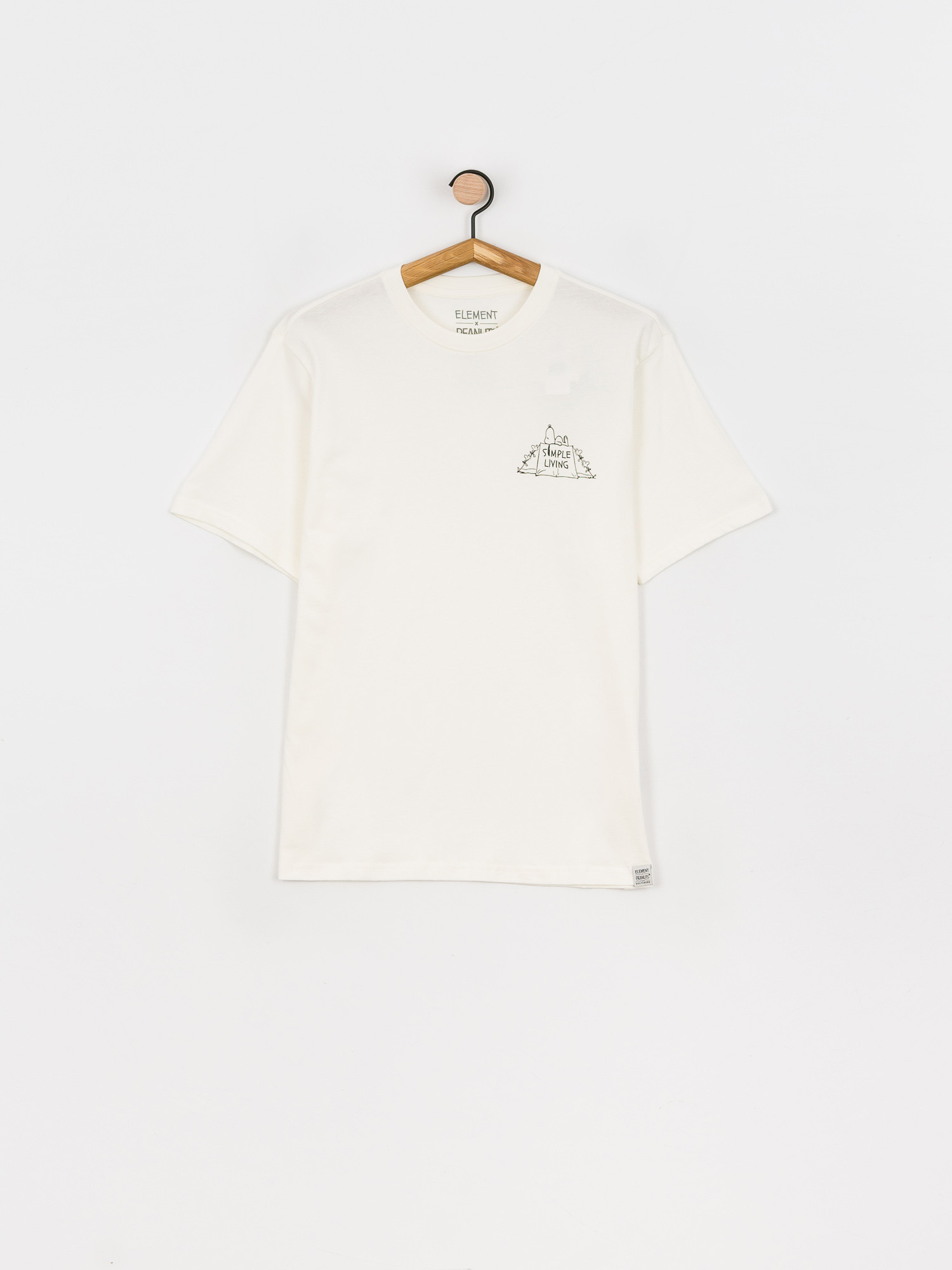 T-shirt Element Peanuts Simple Livin (off white)