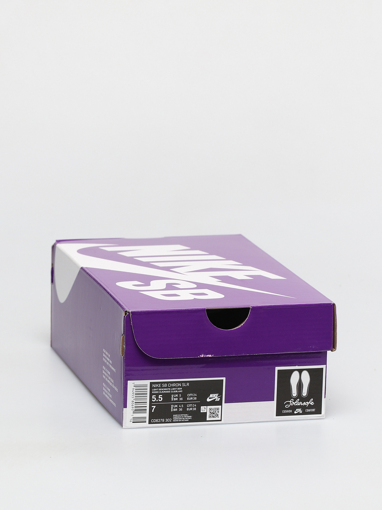 Buty Nike SB Chron Solarsoft (light dew/white light dew white)