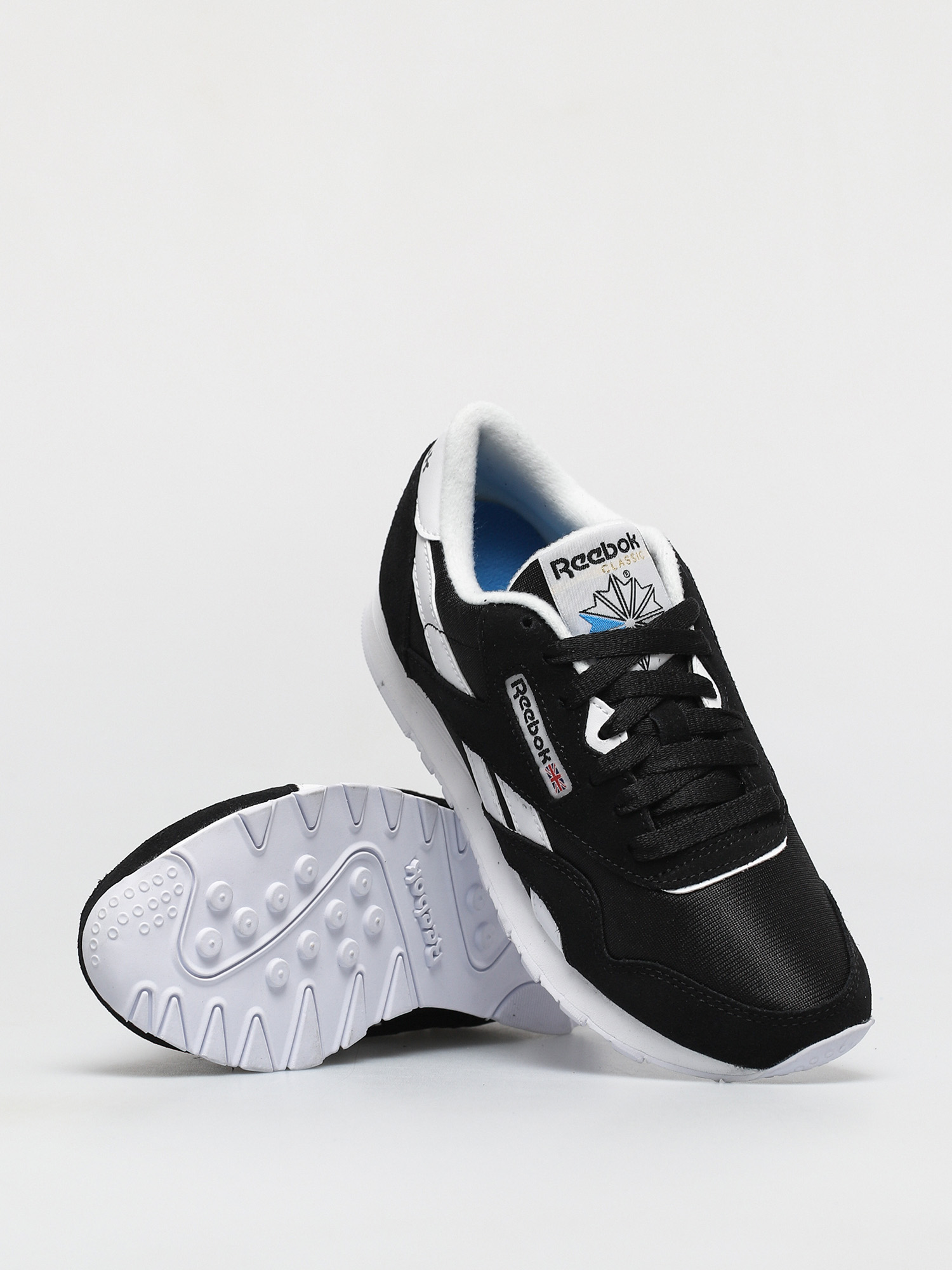 Buty Reebok Cl Nylon Wmn (black/black/white)