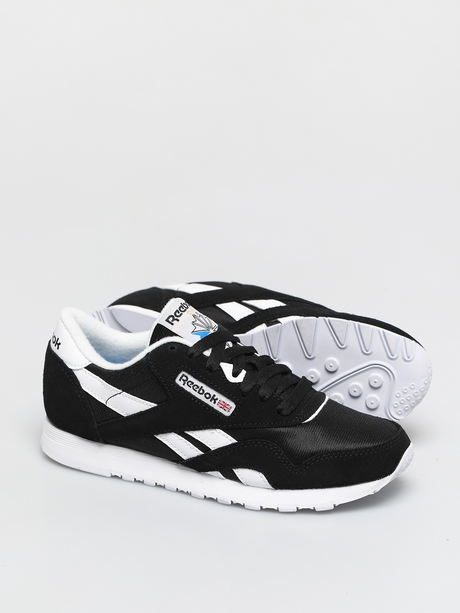 Buty Reebok Cl Nylon Wmn (black/black/white)