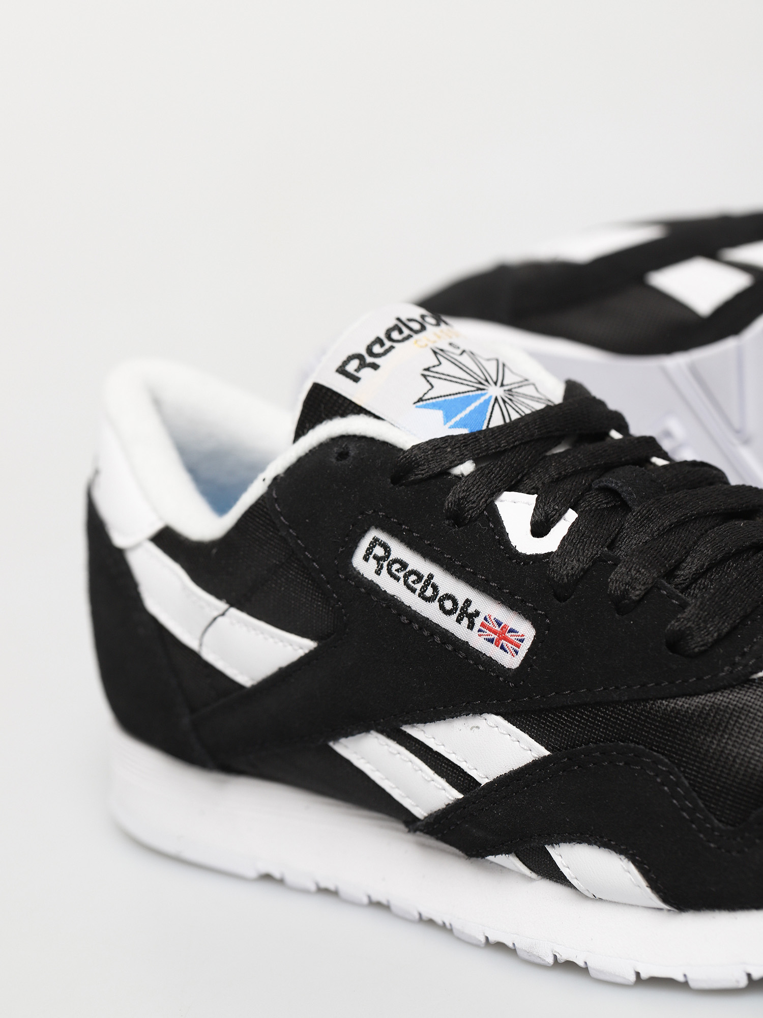 Buty Reebok Cl Nylon Wmn (black/black/white)
