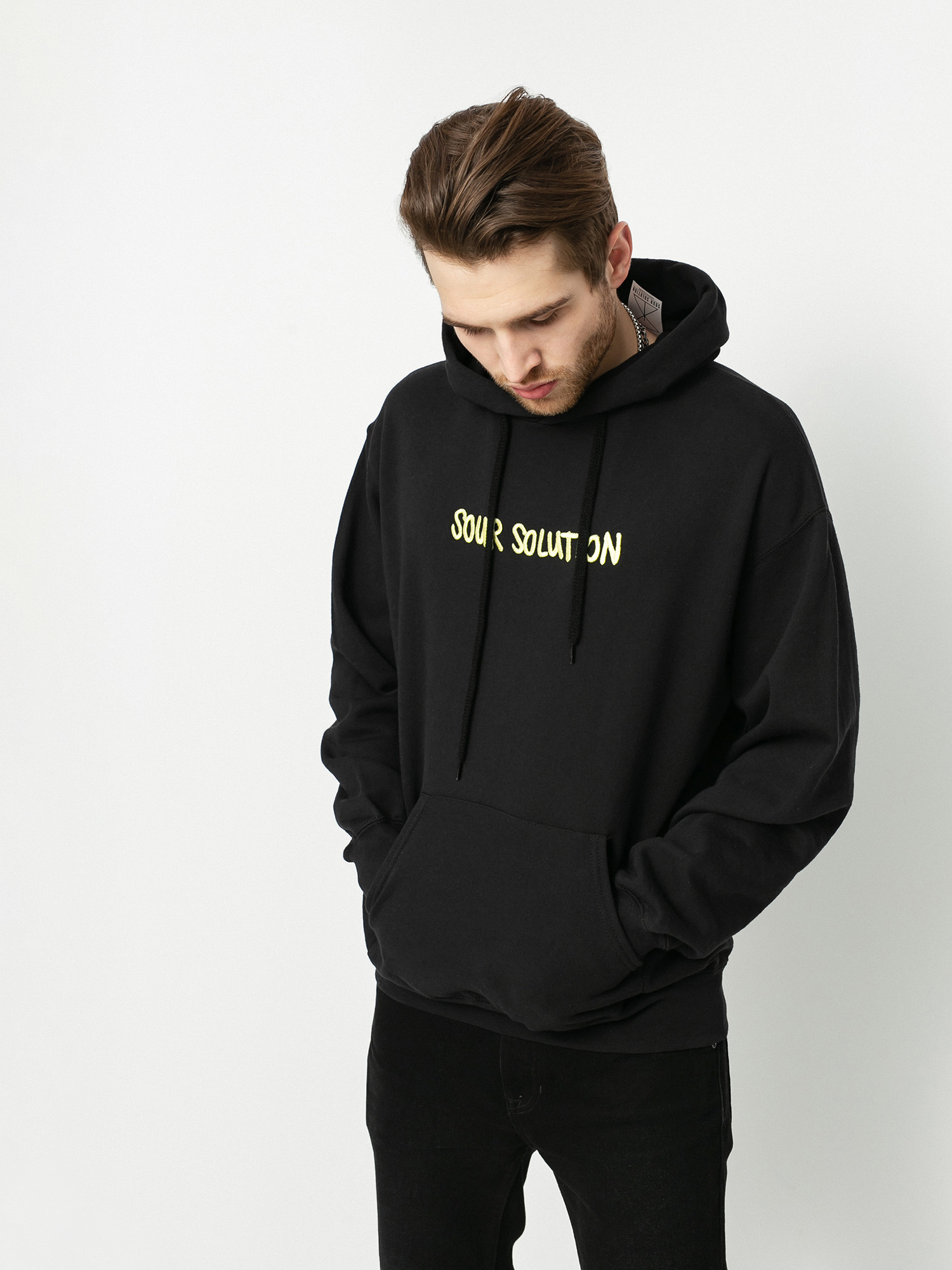 Bluza z kapturem Sour Solution Doodle HD (black)
