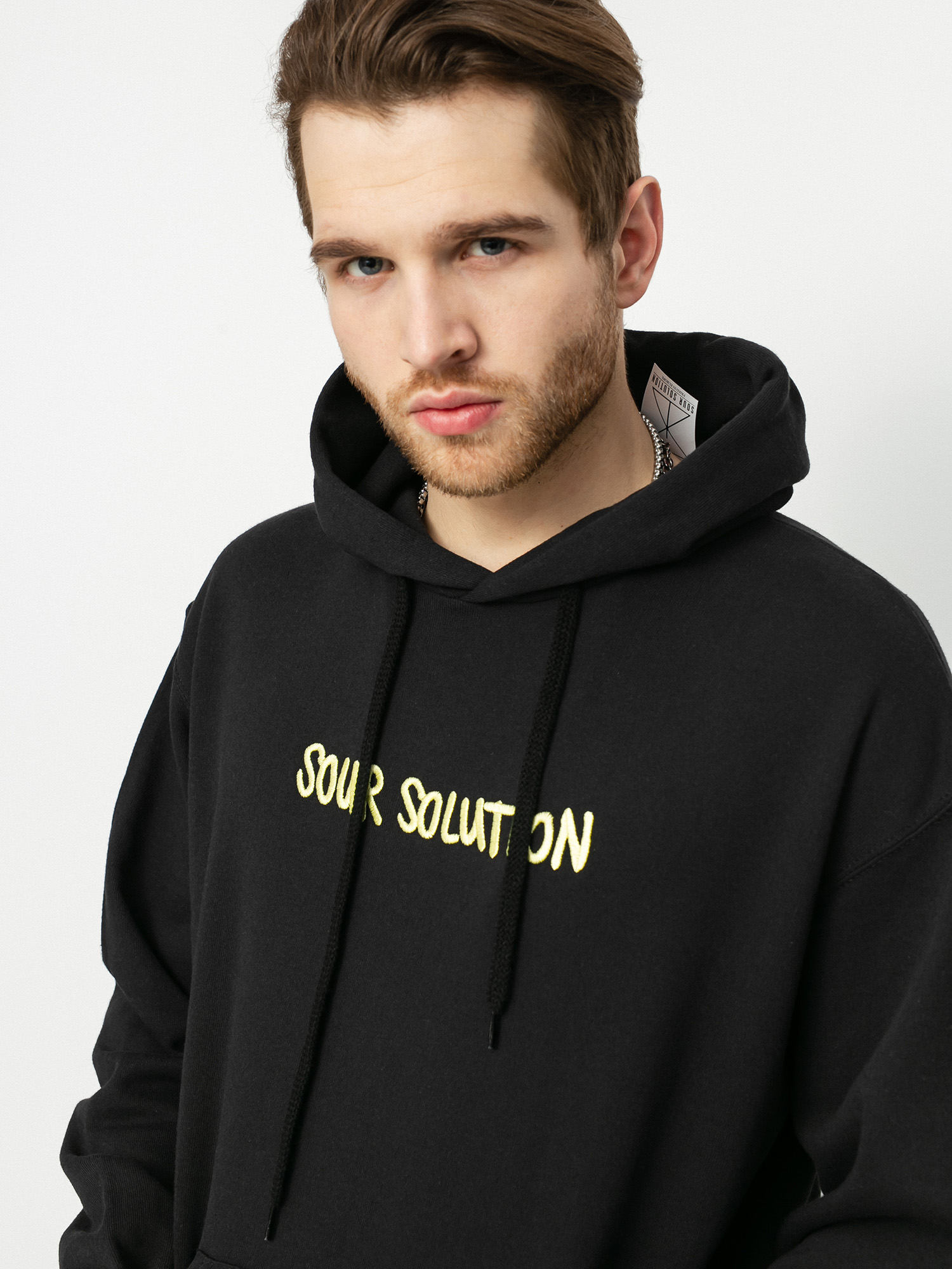 Bluza z kapturem Sour Solution Doodle HD (black)