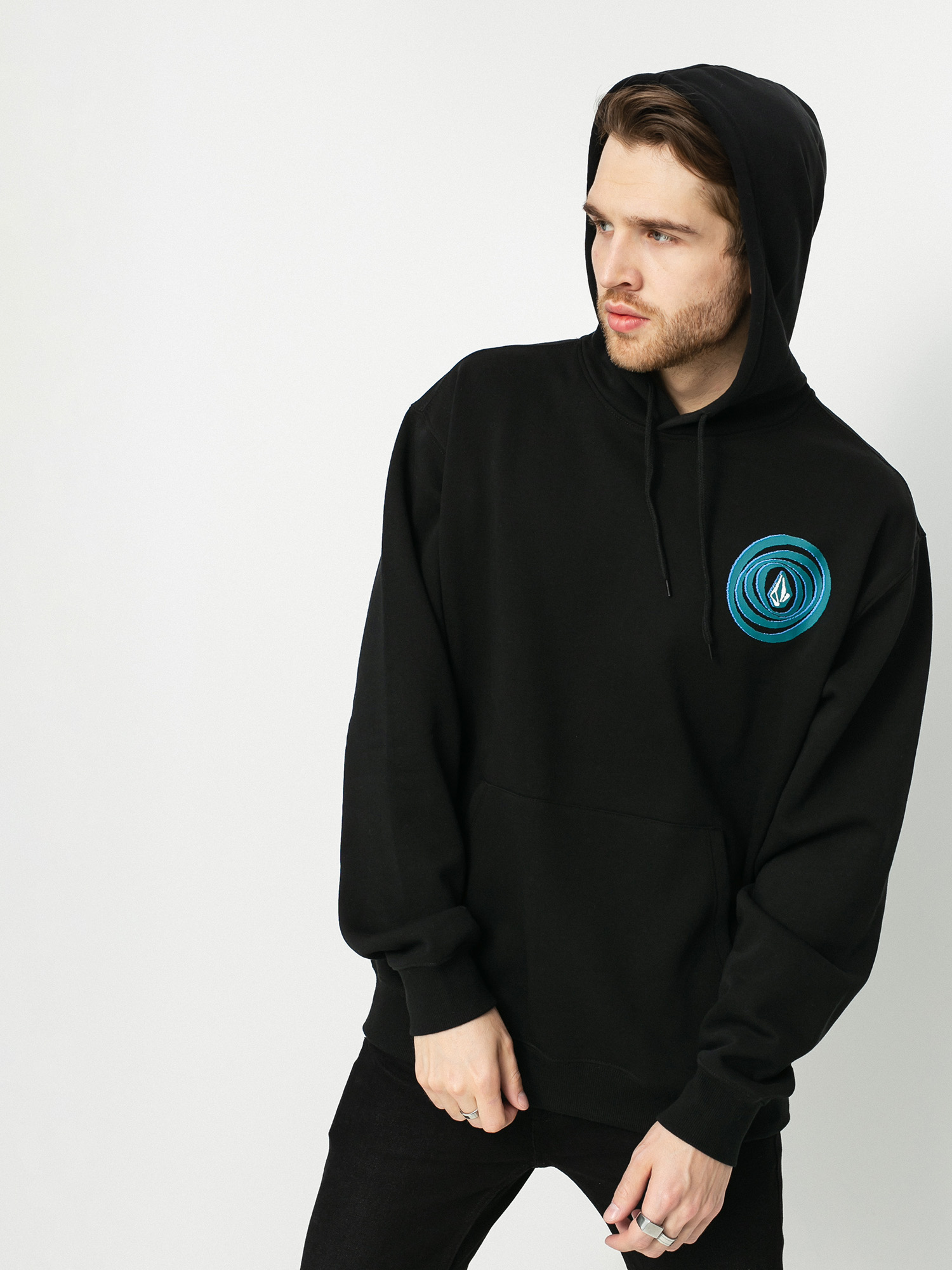 Bluza z kapturem Volcom Pentropic HD (black)
